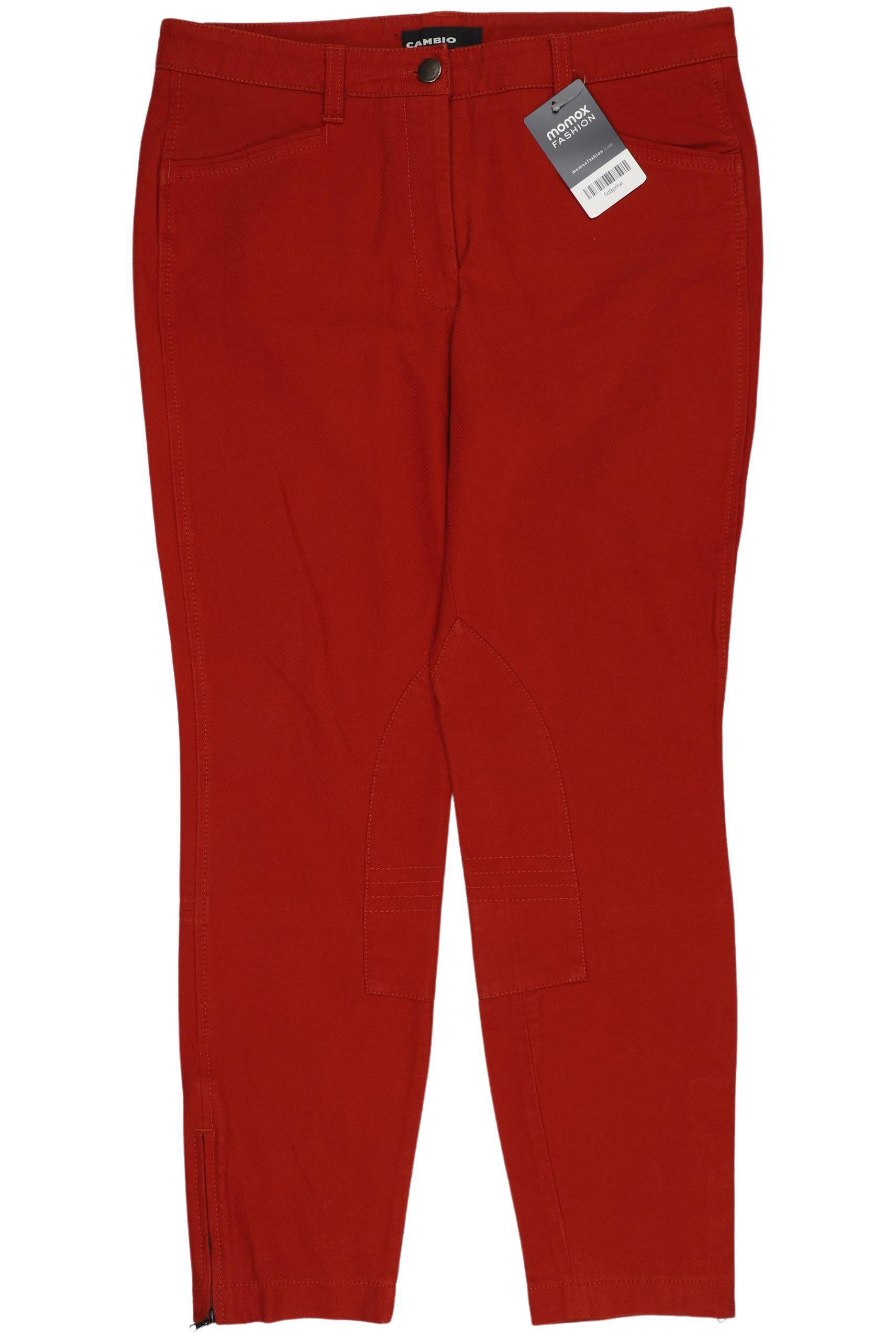 

Cambio Damen Stoffhose, rot, Gr. 40