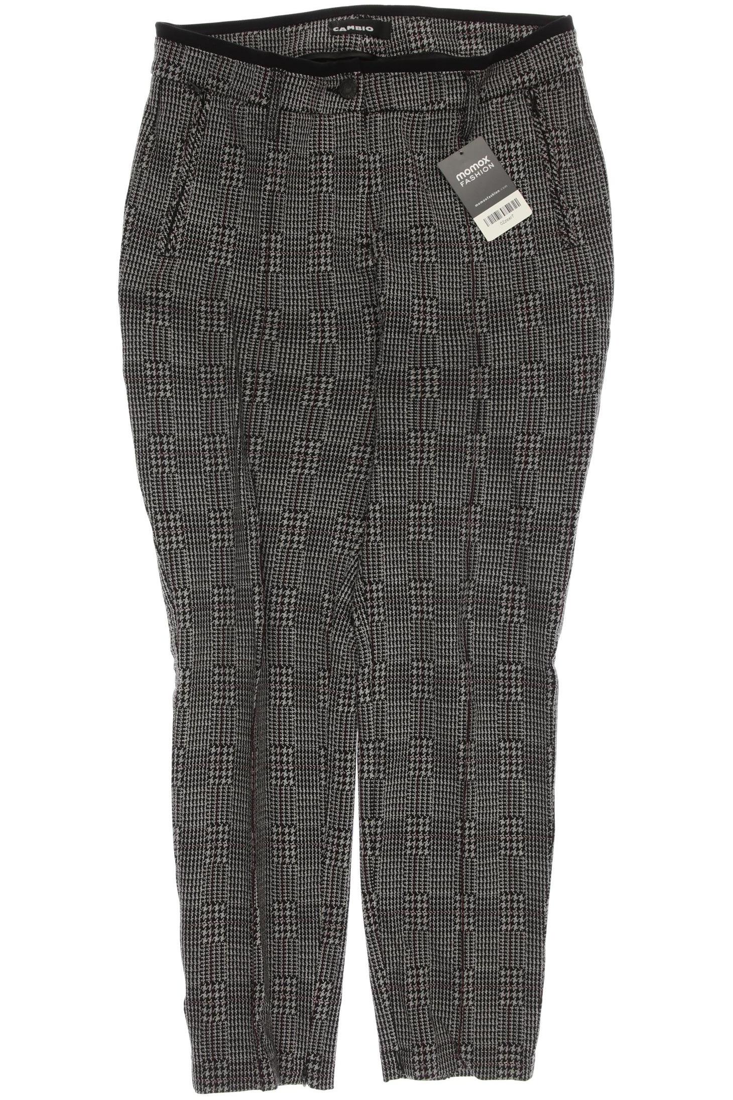 

Cambio Damen Stoffhose, grau, Gr. 31