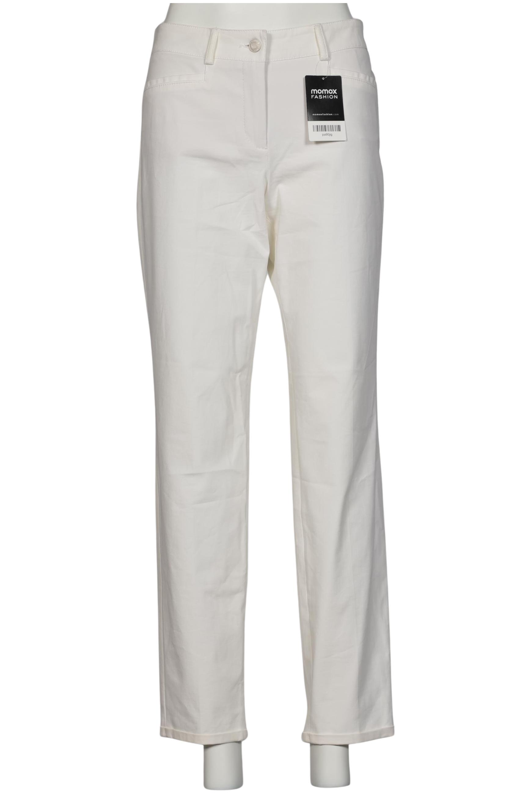 

Cambio Damen Stoffhose, weiß, Gr. 38