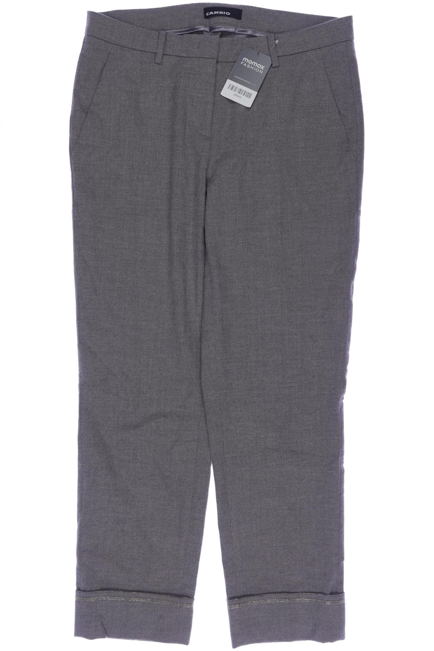 

Cambio Damen Stoffhose, grau, Gr. 38