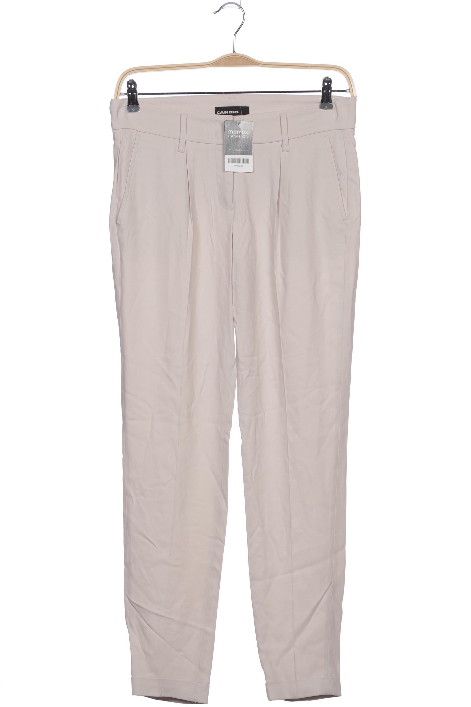 

Cambio Damen Stoffhose, cremeweiß, Gr. 36