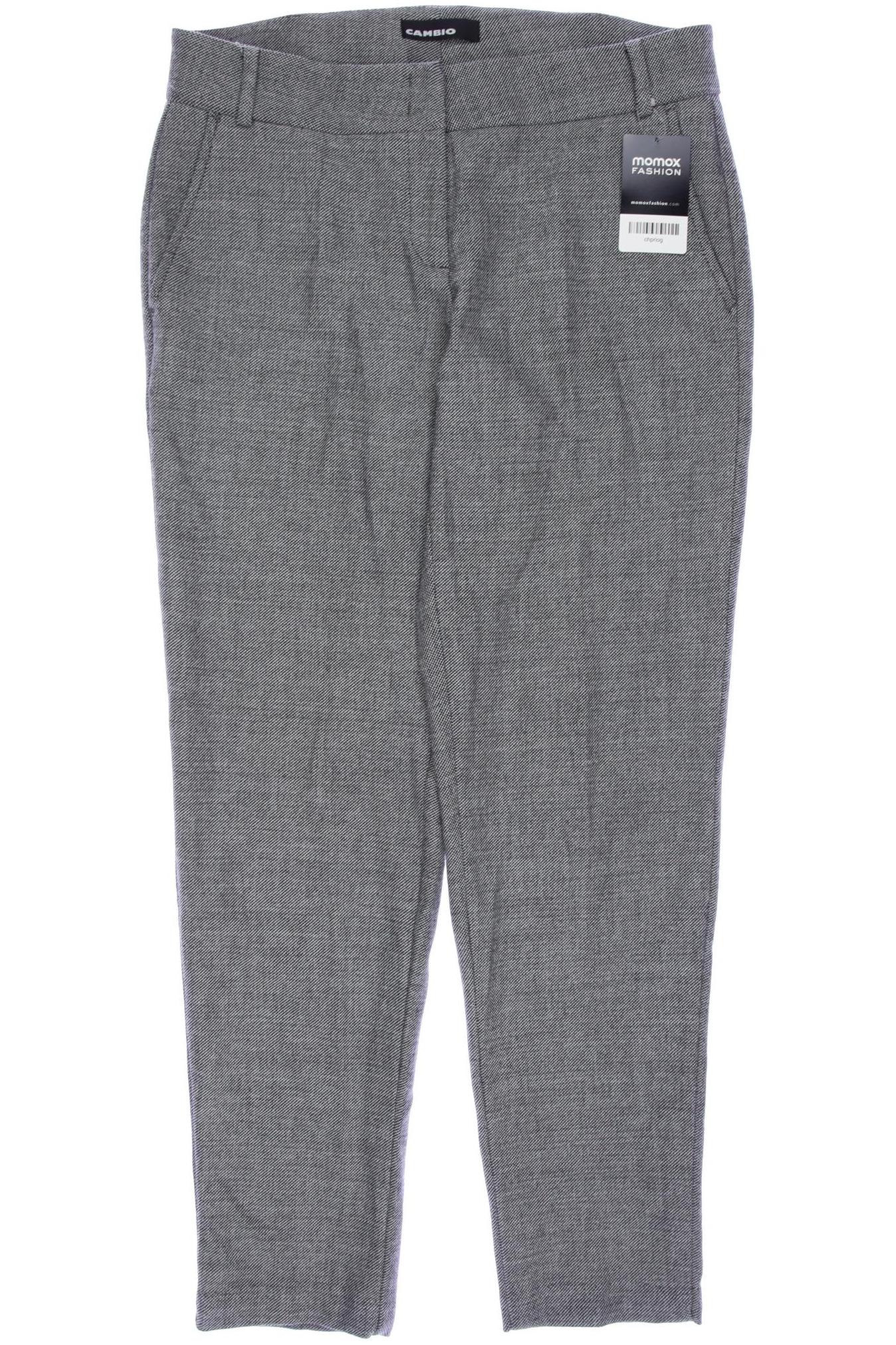 

Cambio Damen Stoffhose, grau, Gr. 31