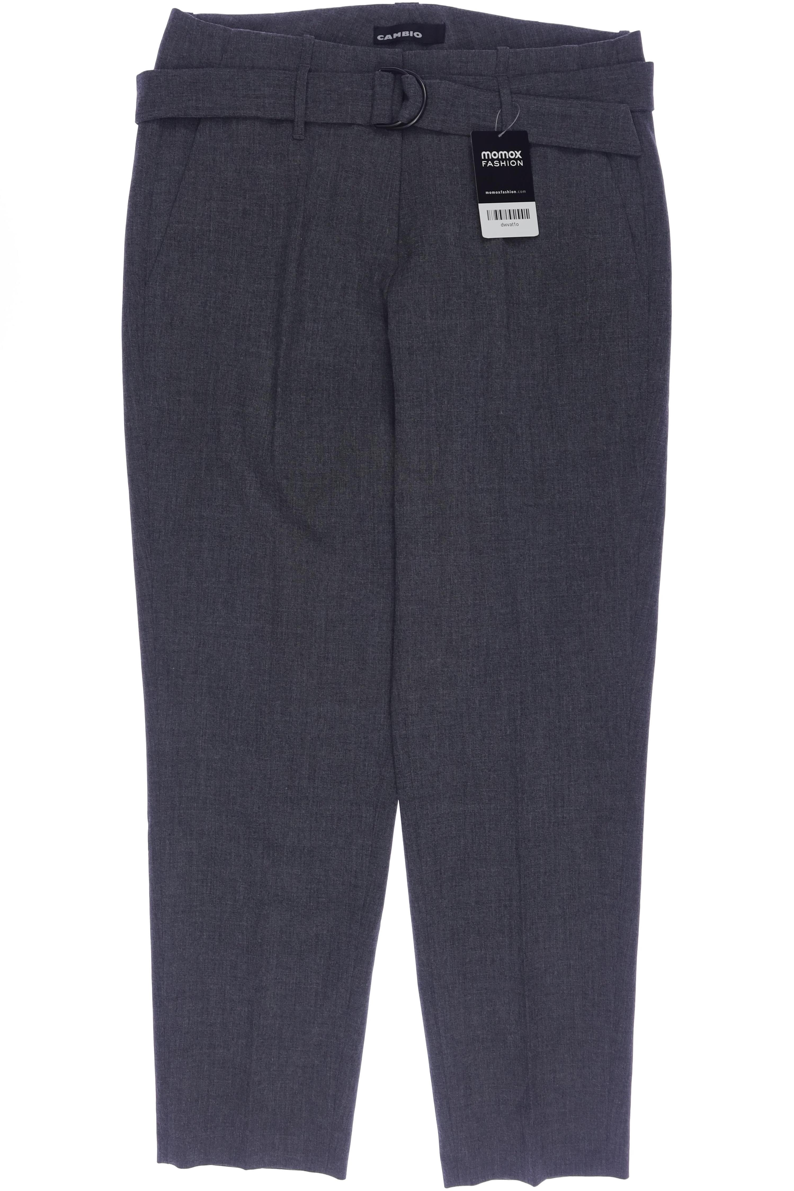 

Cambio Damen Stoffhose, grau, Gr. 36