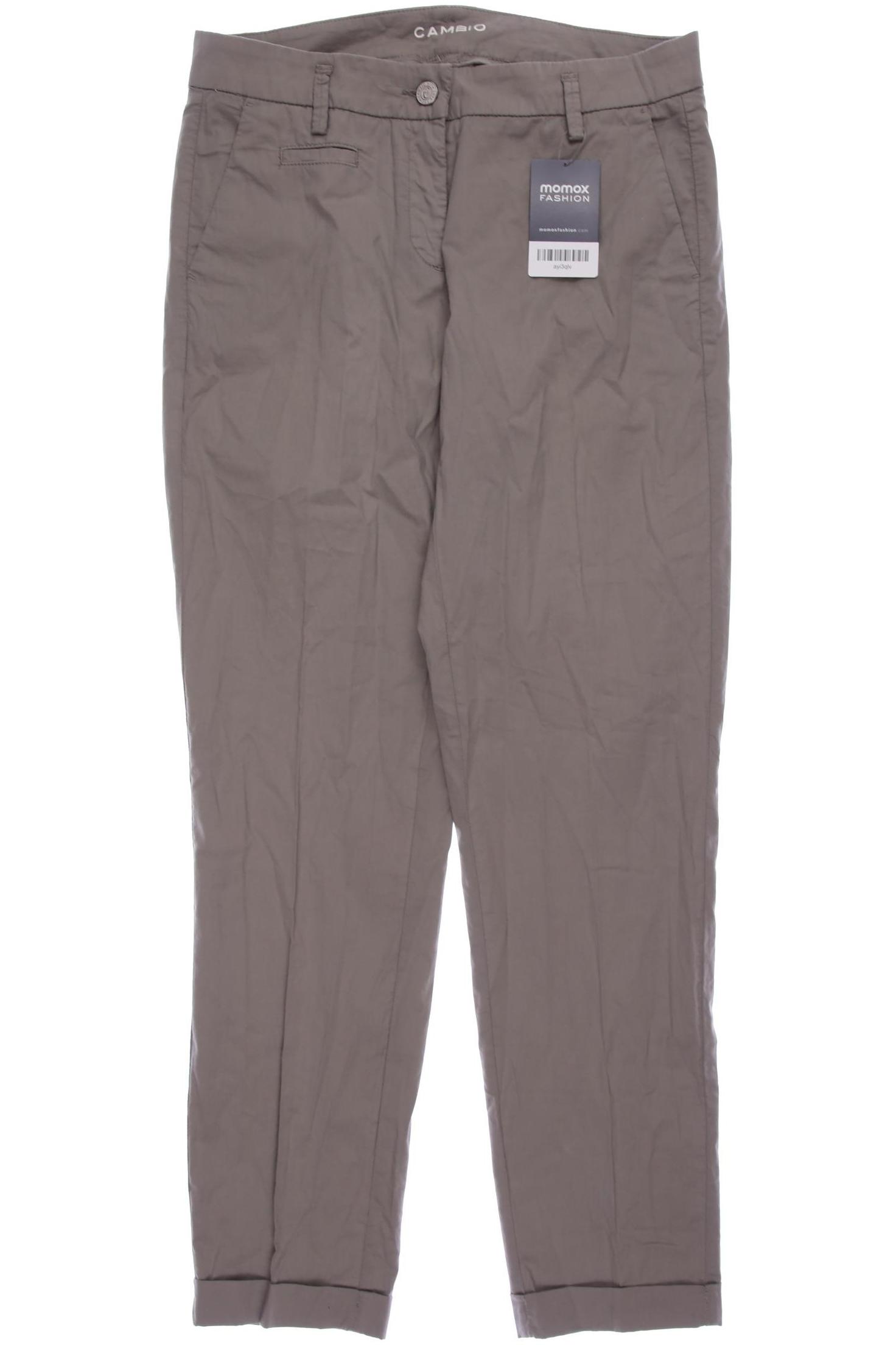 

Cambio Damen Stoffhose, grau, Gr. 34