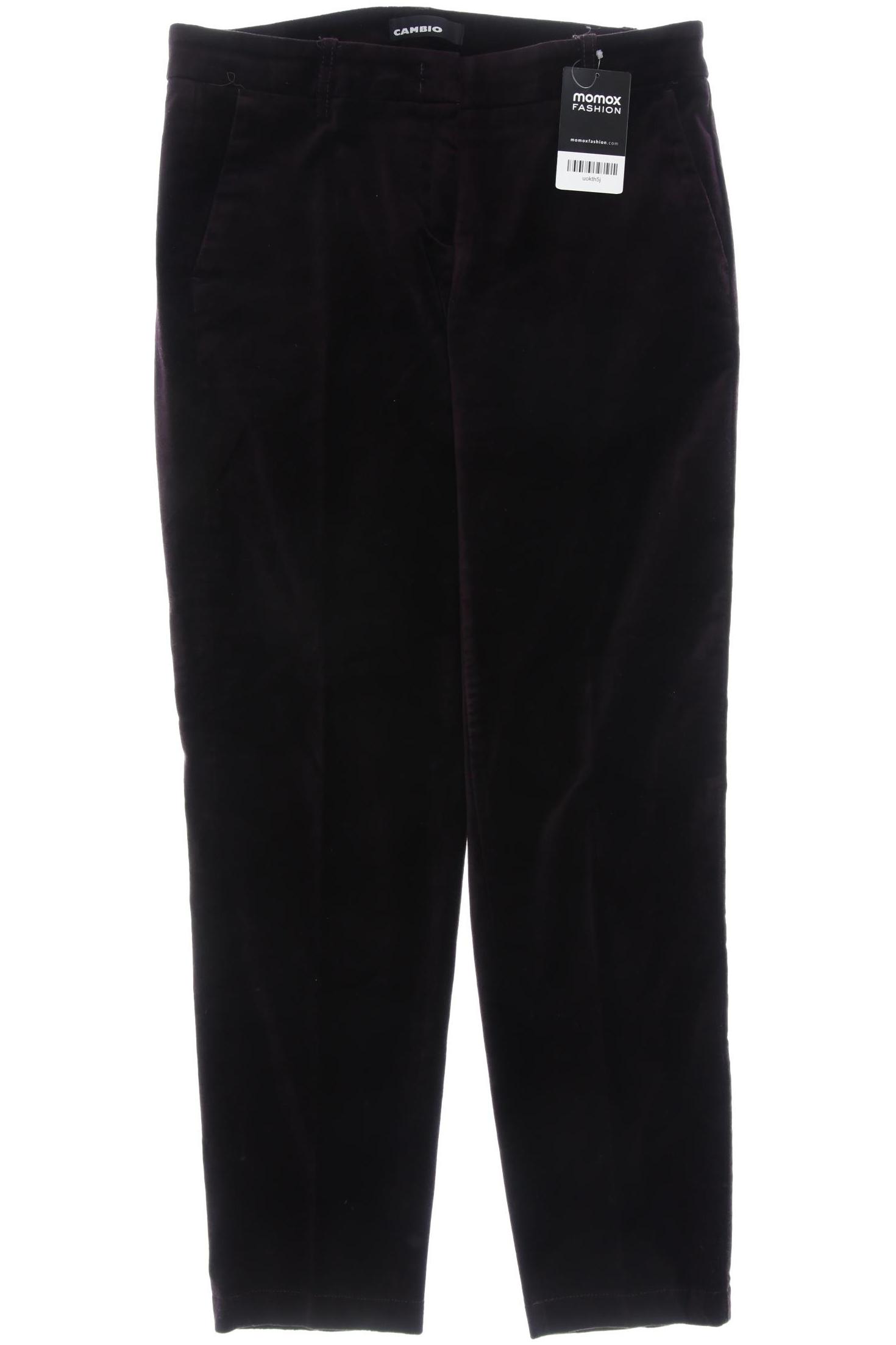 

Cambio Damen Stoffhose, bordeaux, Gr. 38