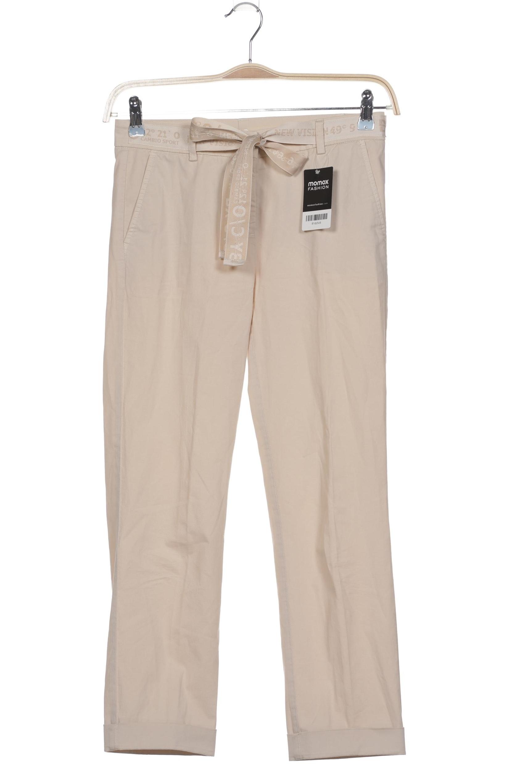 

Cambio Damen Stoffhose, beige, Gr. 34