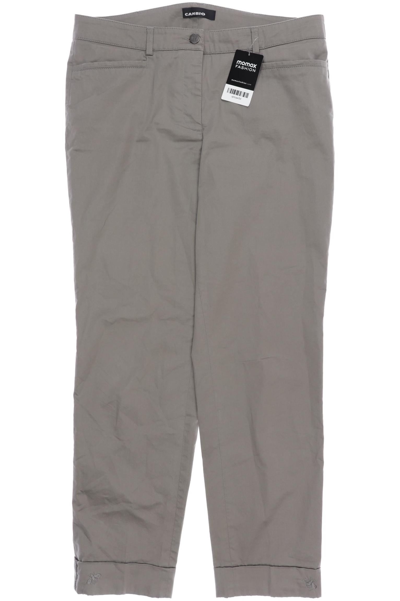 

Cambio Damen Stoffhose, grau, Gr. 42
