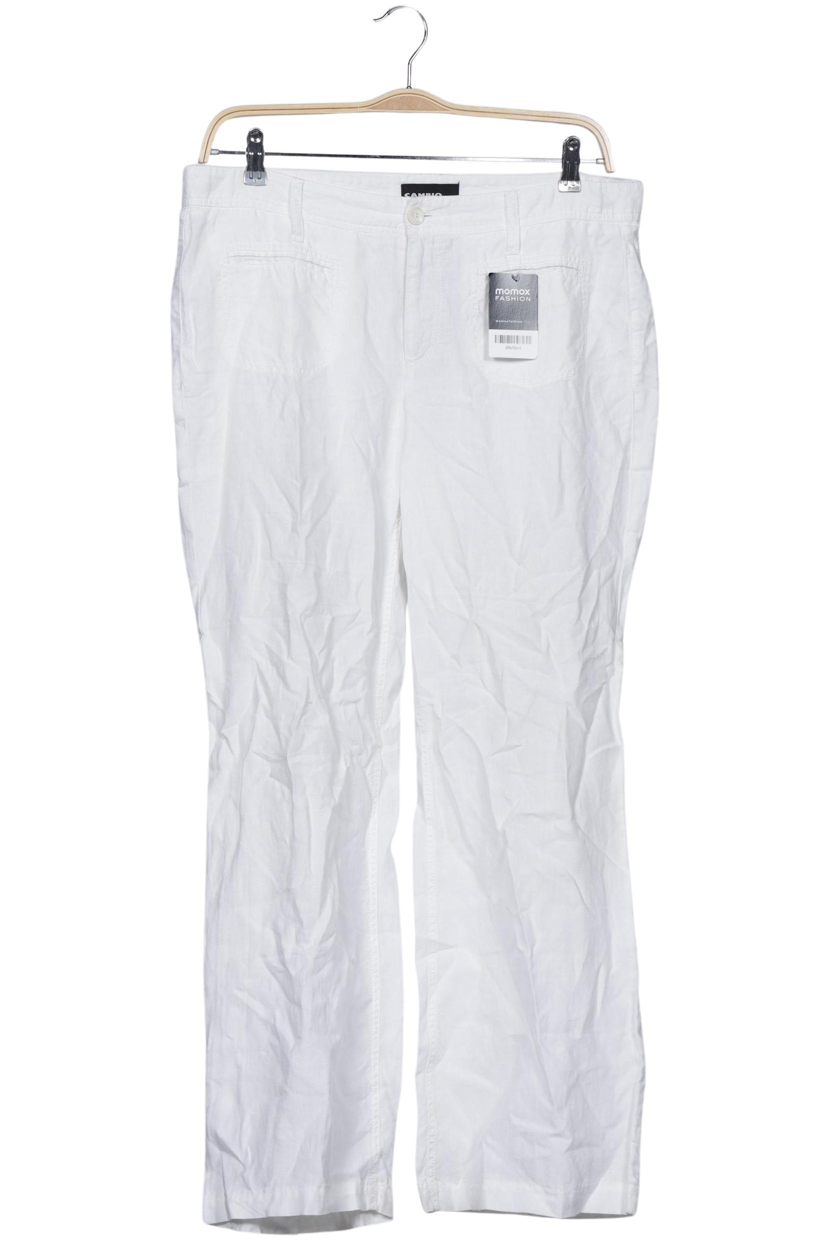 

Cambio Damen Stoffhose, weiß, Gr. 36
