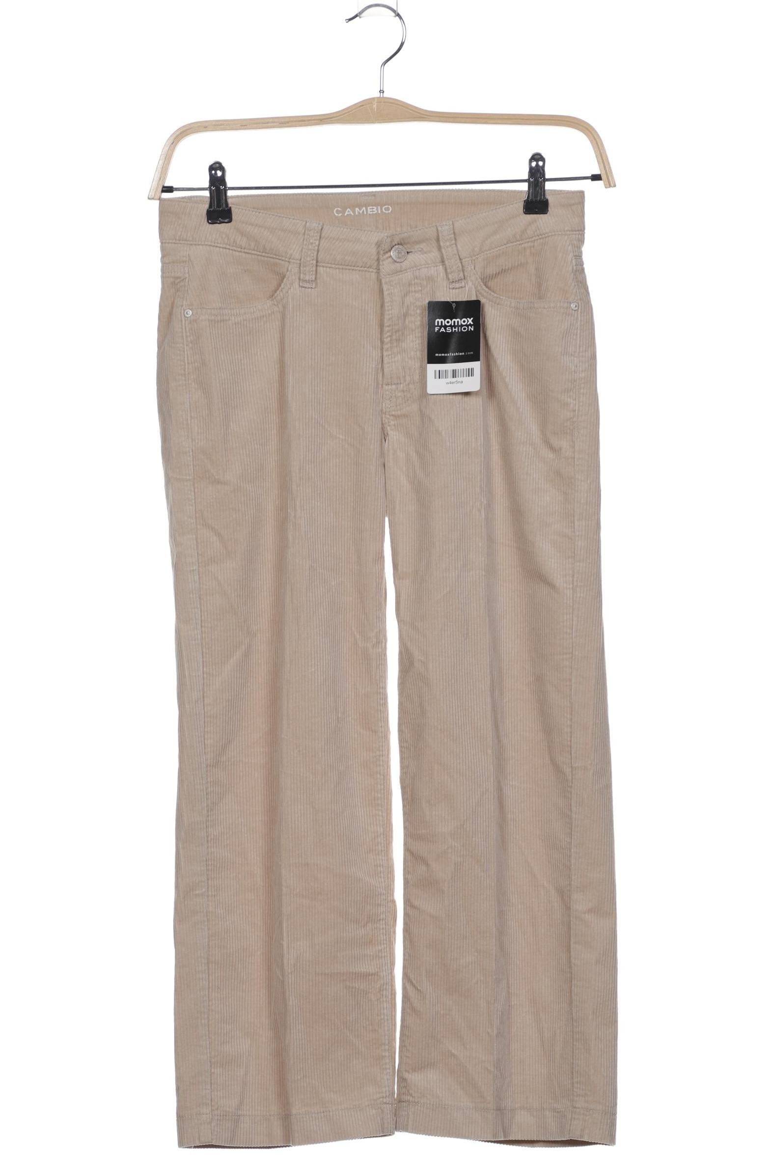 

Cambio Damen Stoffhose, beige, Gr. 34