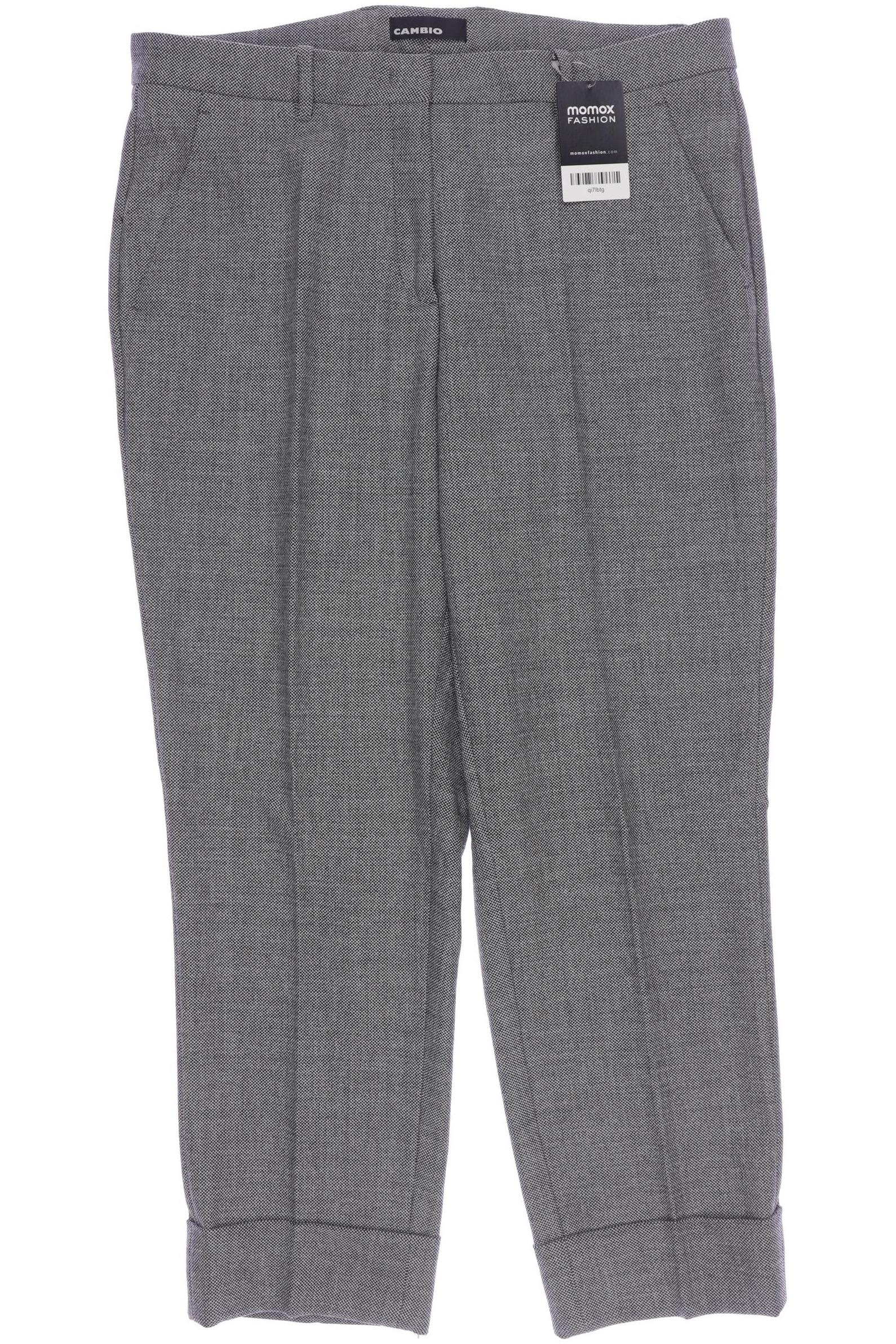 

Cambio Damen Stoffhose, grau, Gr. 42