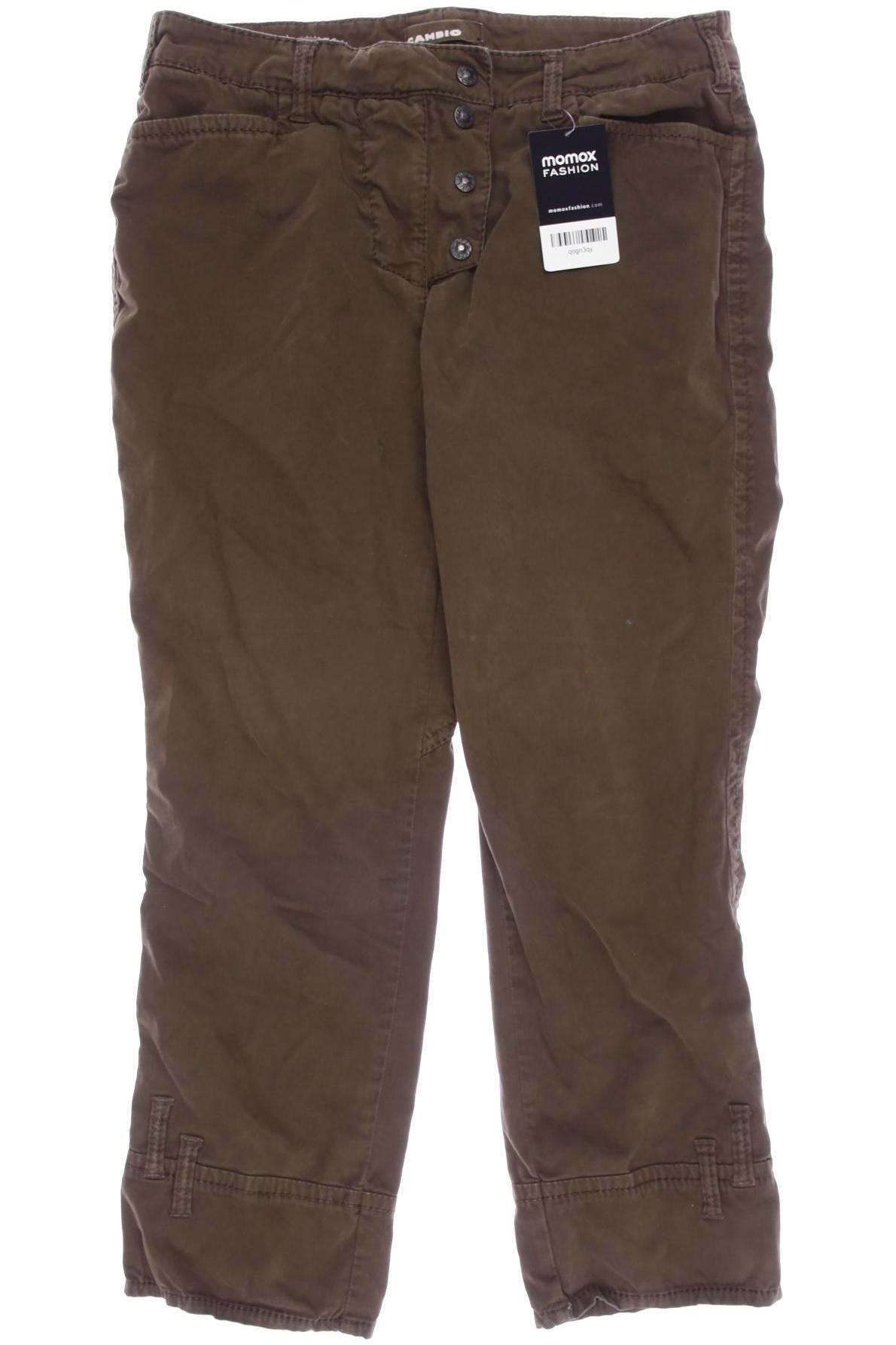 

Cambio Damen Stoffhose, braun, Gr. 31