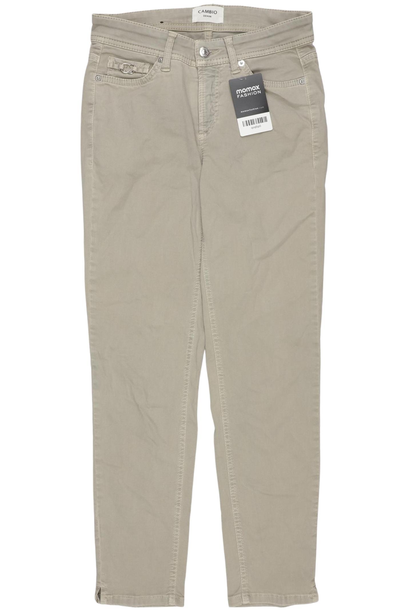 

Cambio Damen Stoffhose, grau, Gr. 27