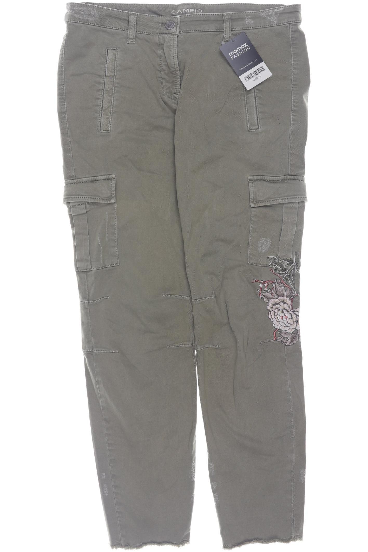 

Cambio Damen Stoffhose, grün, Gr. 38