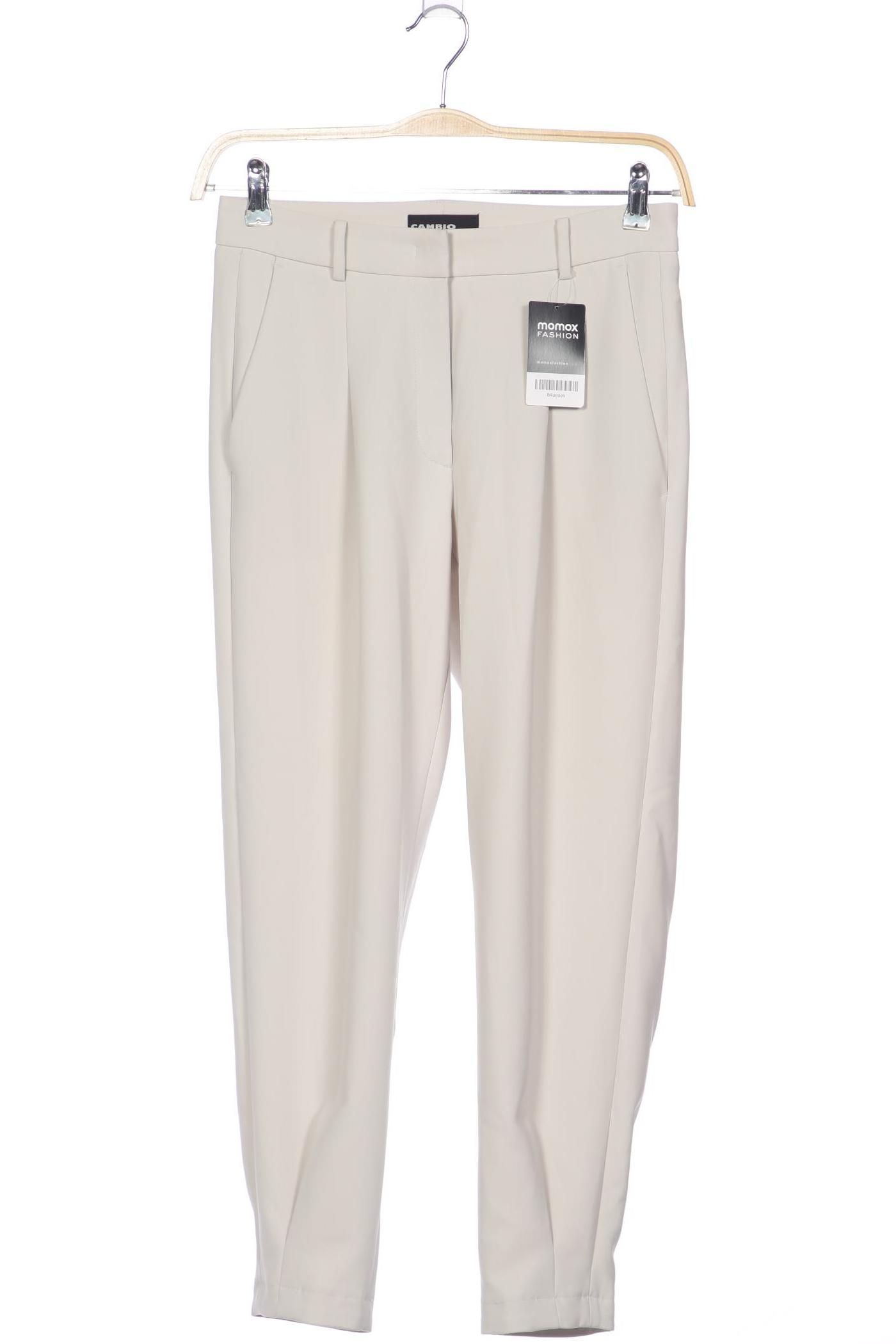 

Cambio Damen Stoffhose, weiß, Gr. 34