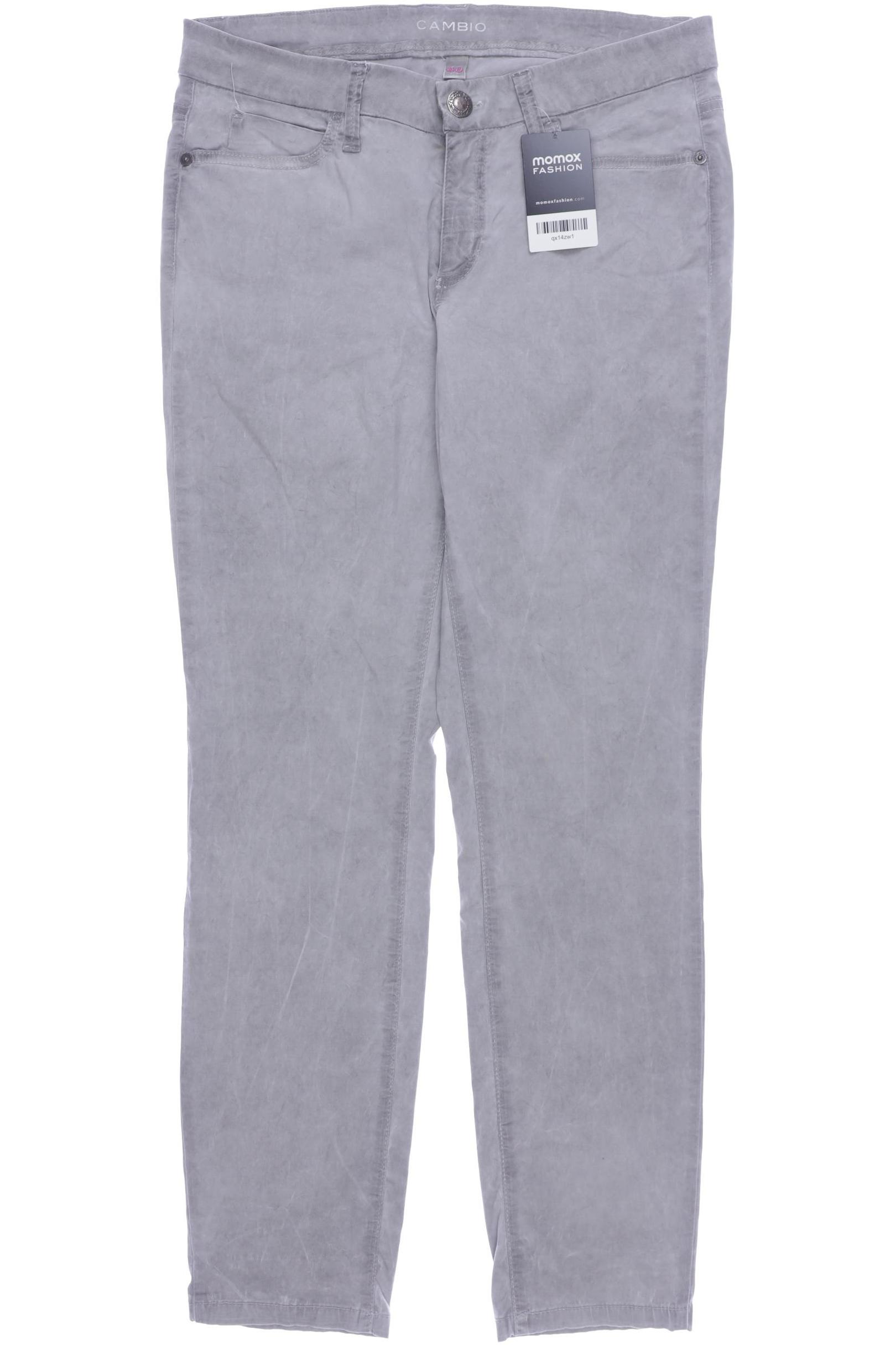 

Cambio Damen Stoffhose, grau, Gr. 40