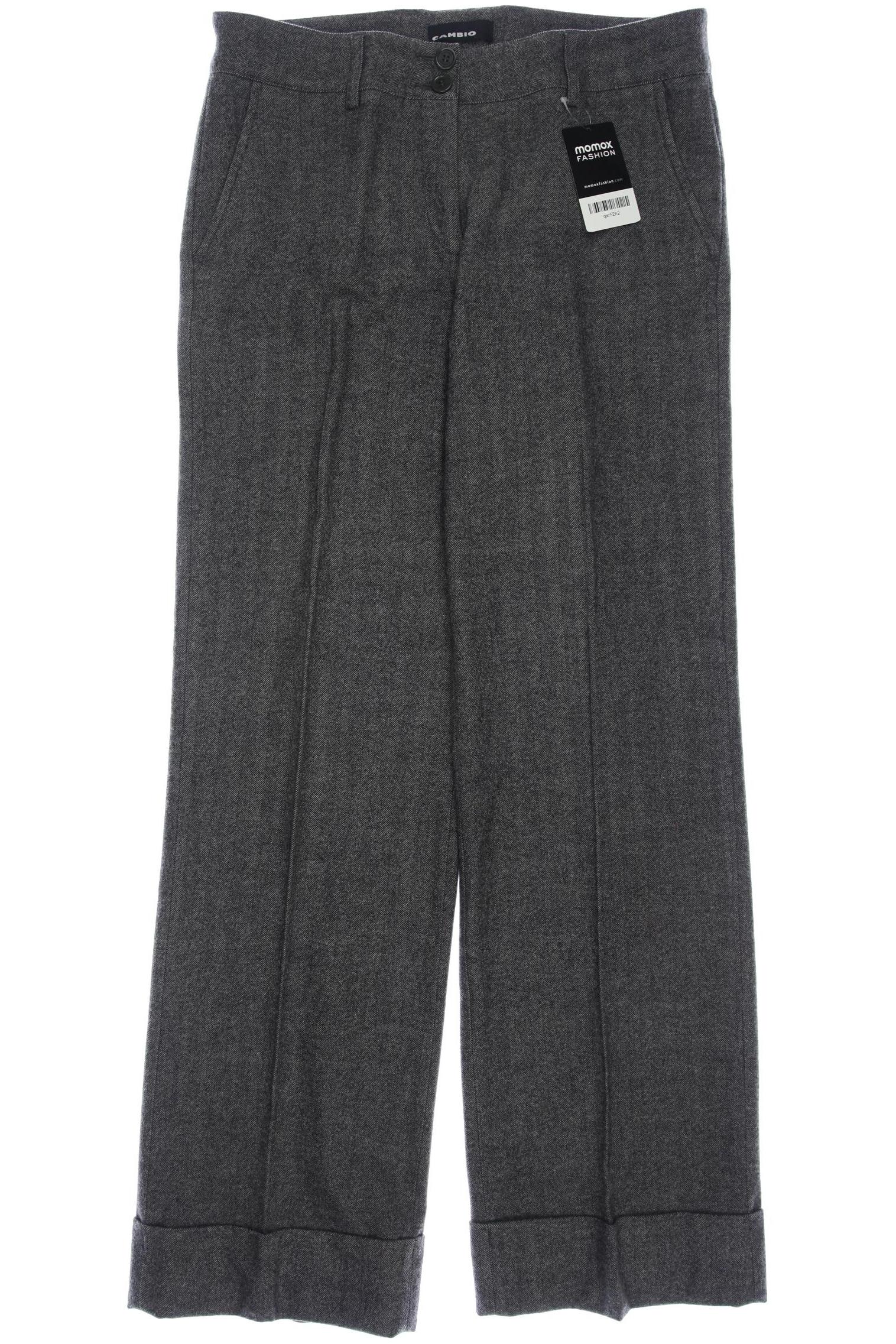 

Cambio Damen Stoffhose, grau, Gr. 32