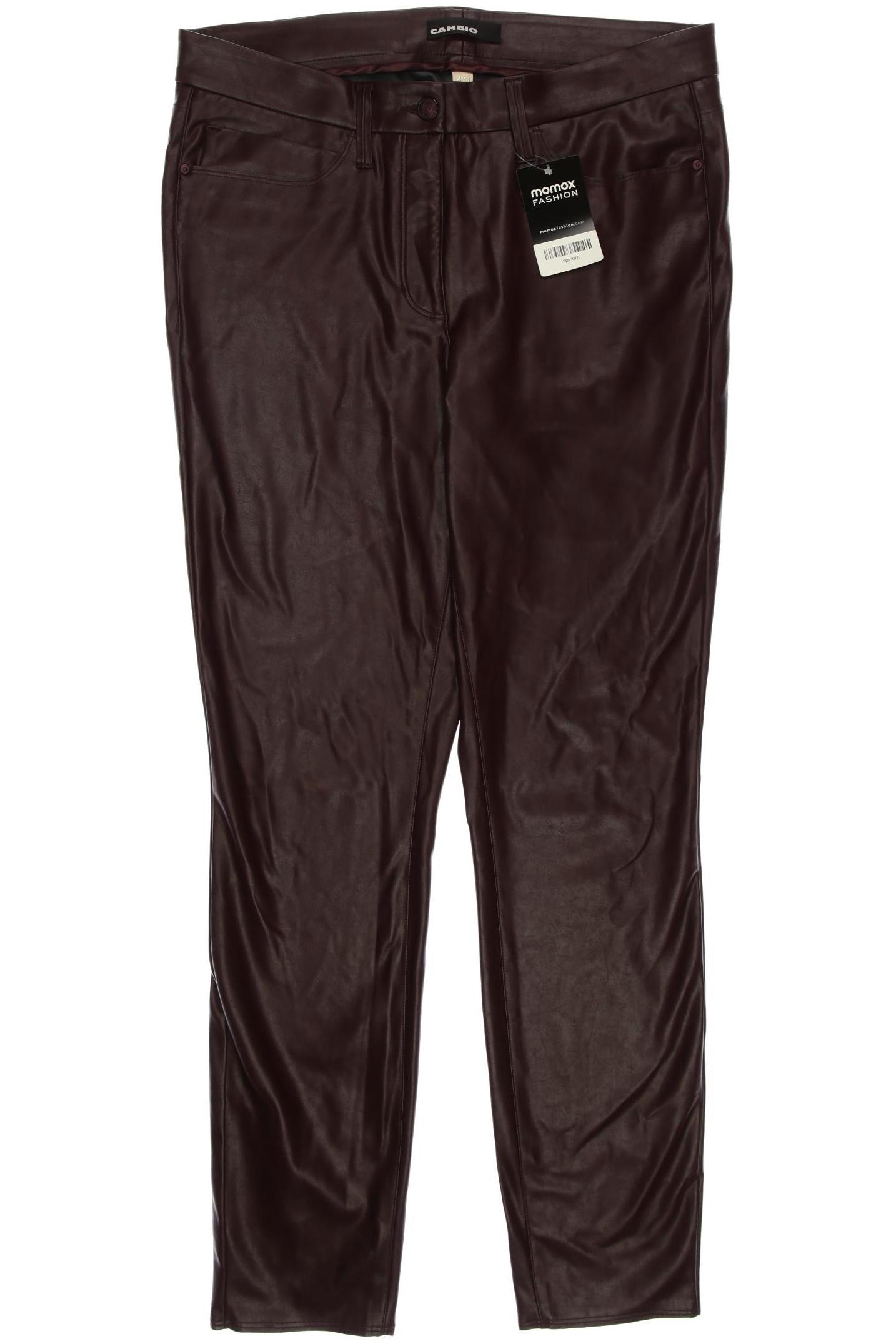 

Cambio Damen Stoffhose, bordeaux, Gr. 42