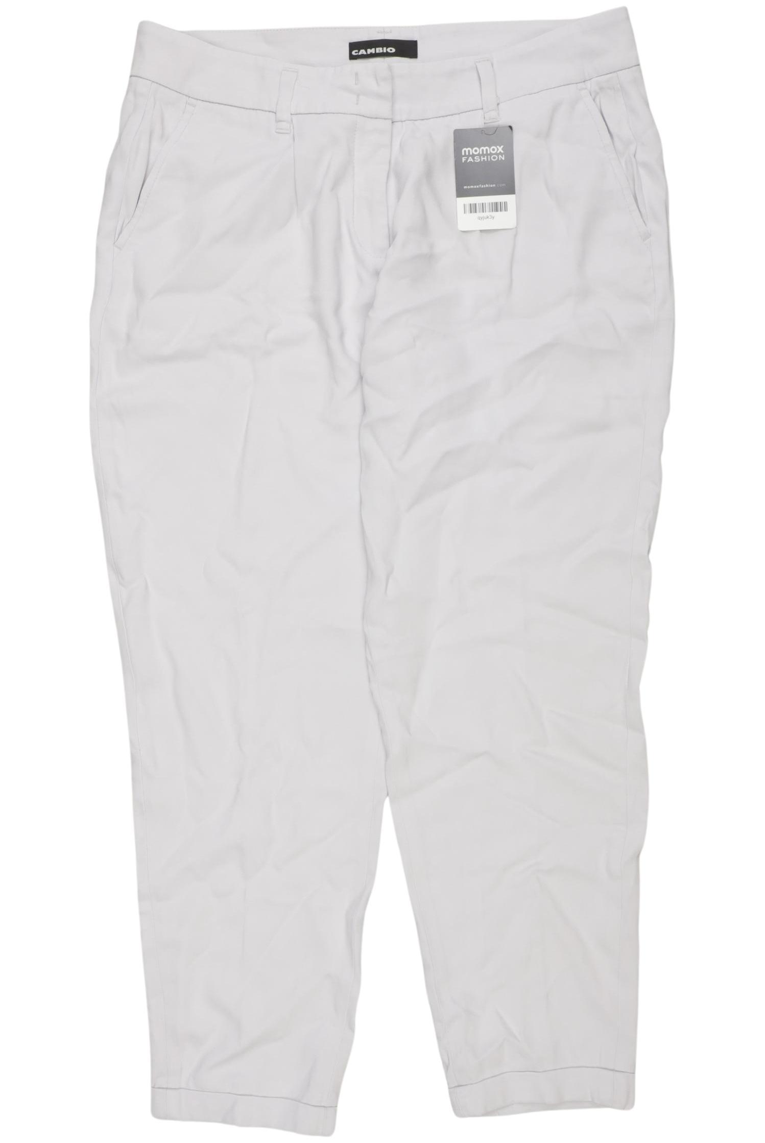 

Cambio Damen Stoffhose, grau, Gr. 33