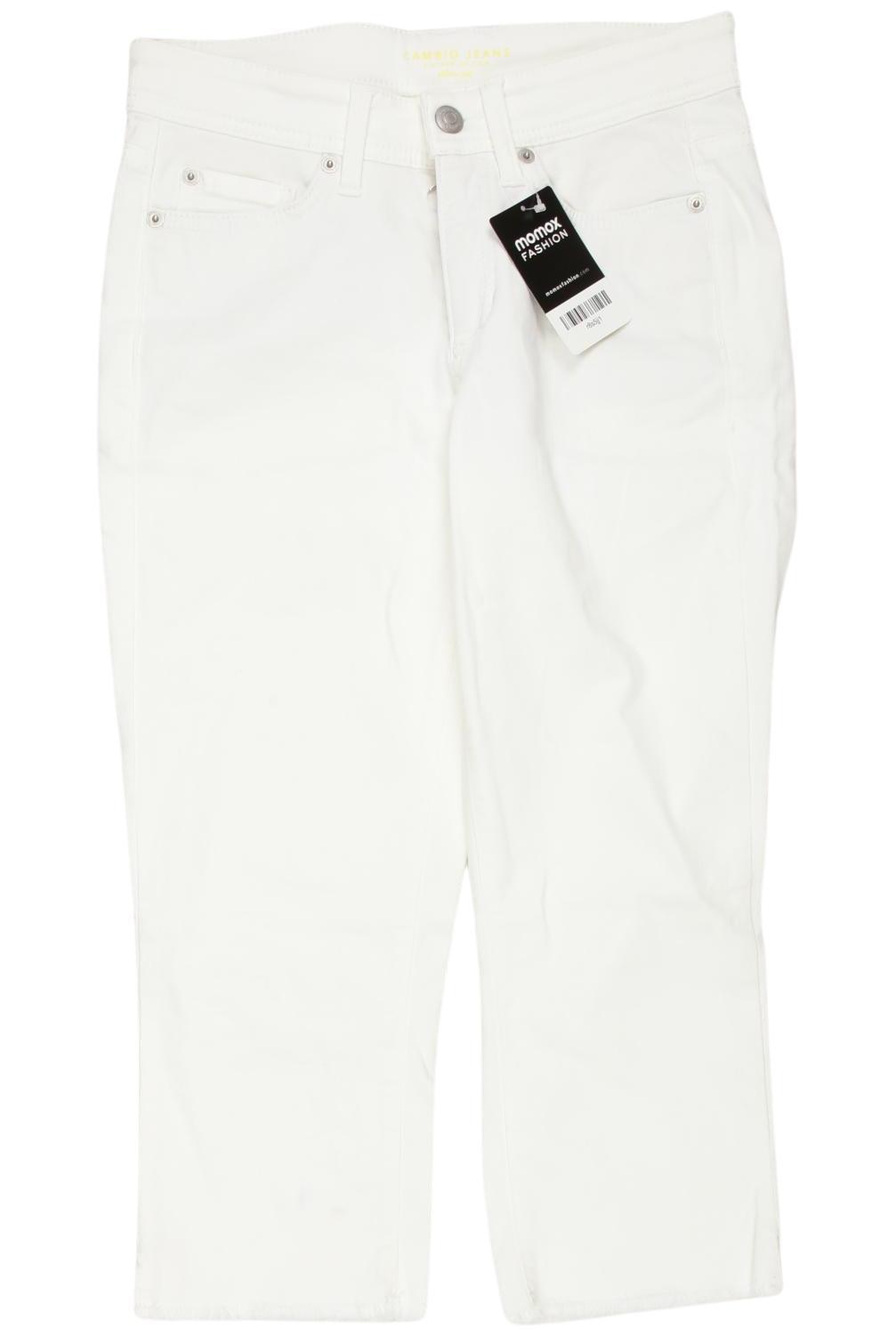 

Cambio Damen Stoffhose, weiß, Gr. 26