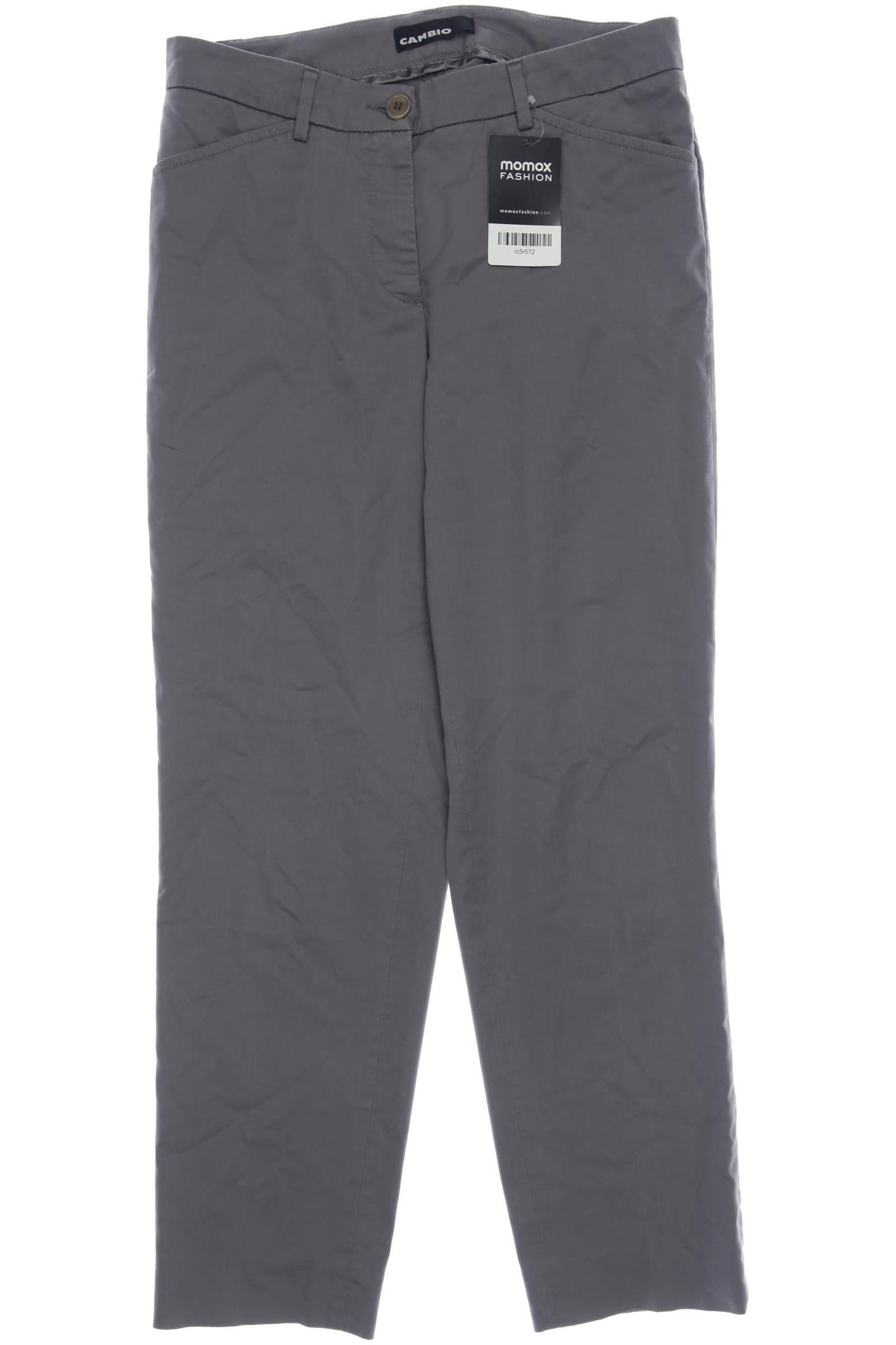 

Cambio Damen Stoffhose, grau, Gr. 36