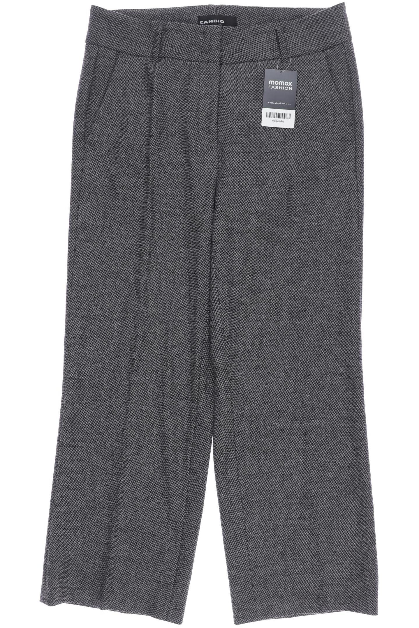 

Cambio Damen Stoffhose, grau, Gr. 31
