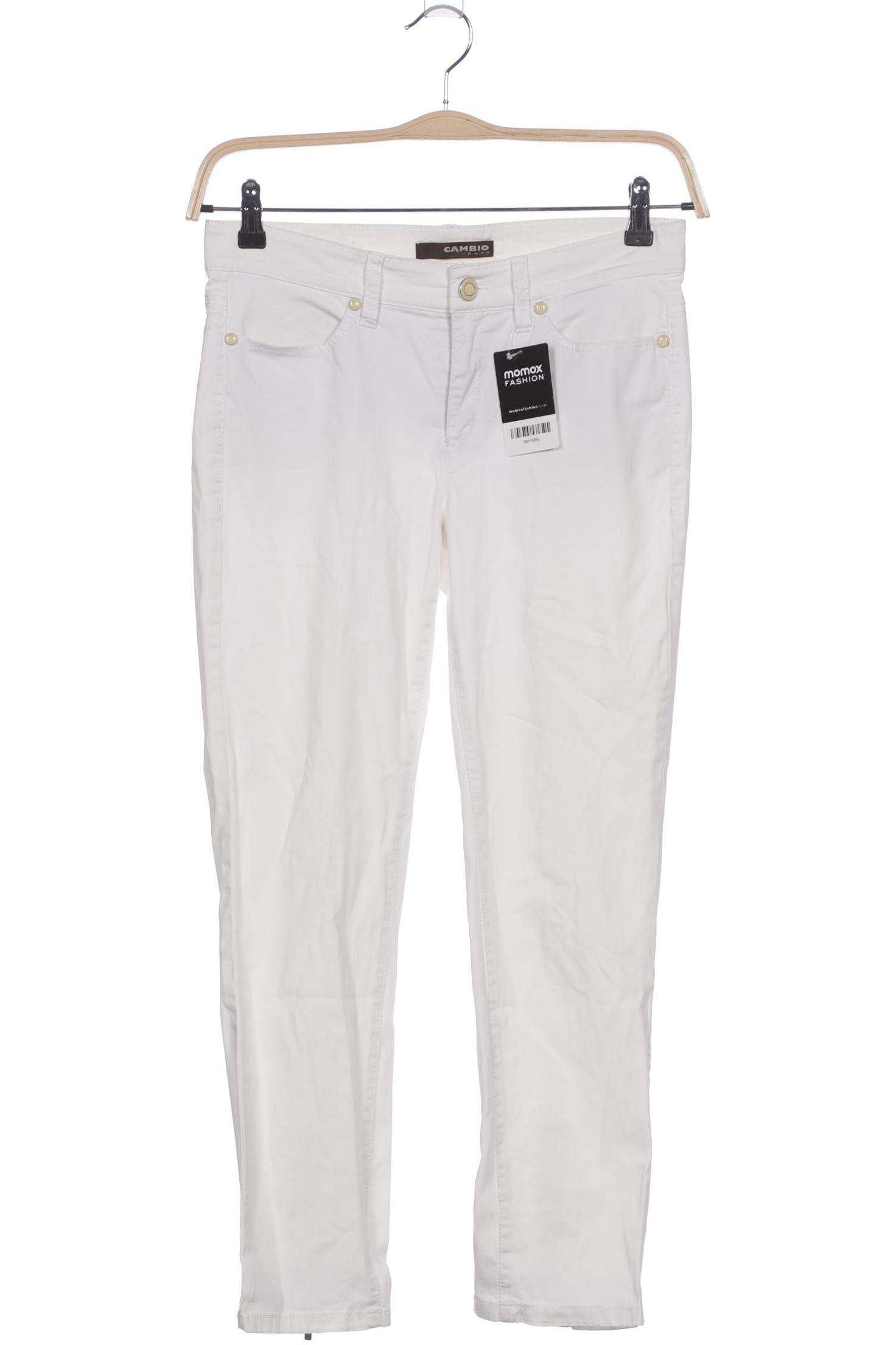 

Cambio Damen Stoffhose, weiß, Gr. 38