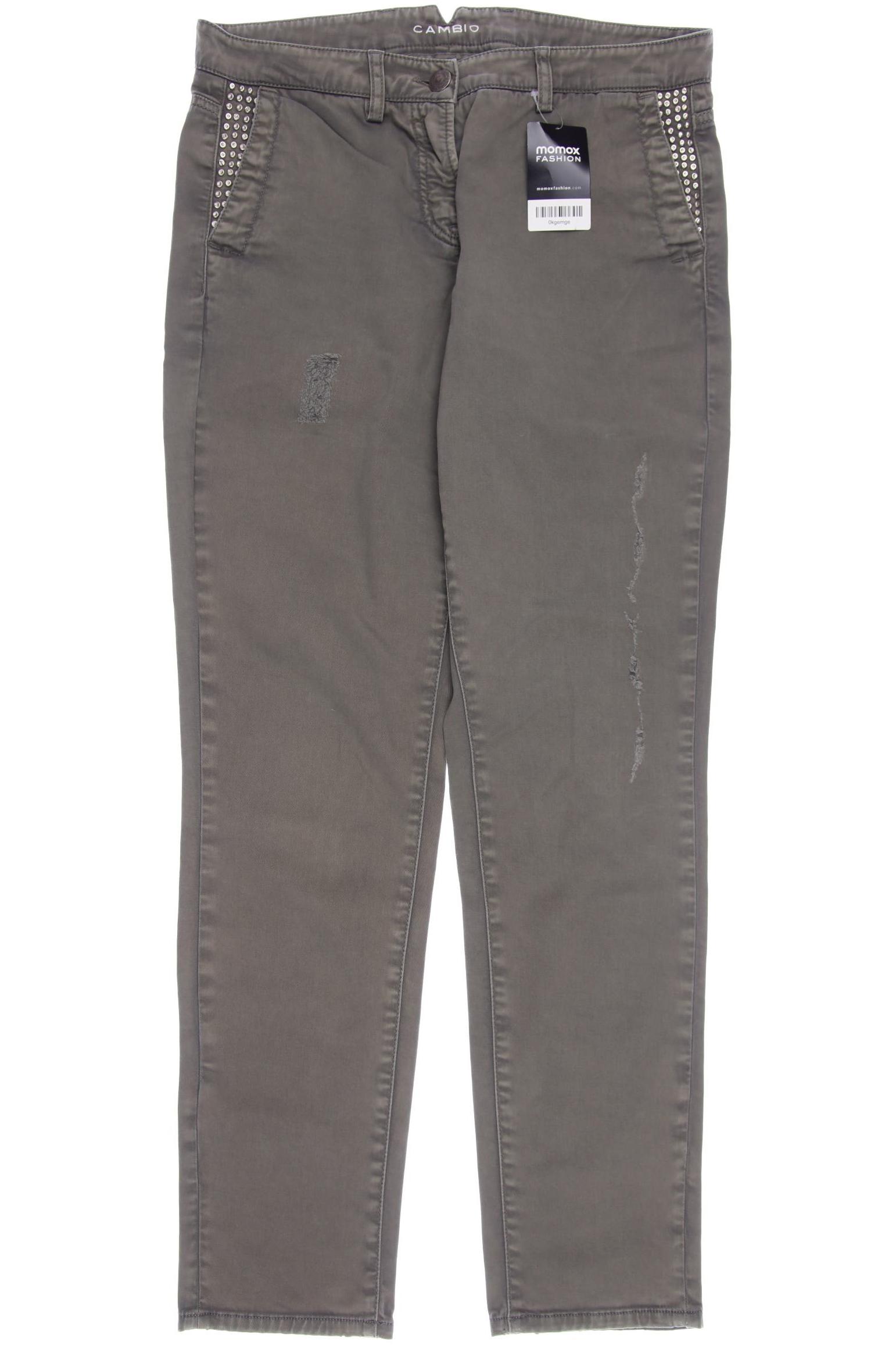 

Cambio Damen Stoffhose, grün, Gr. 38