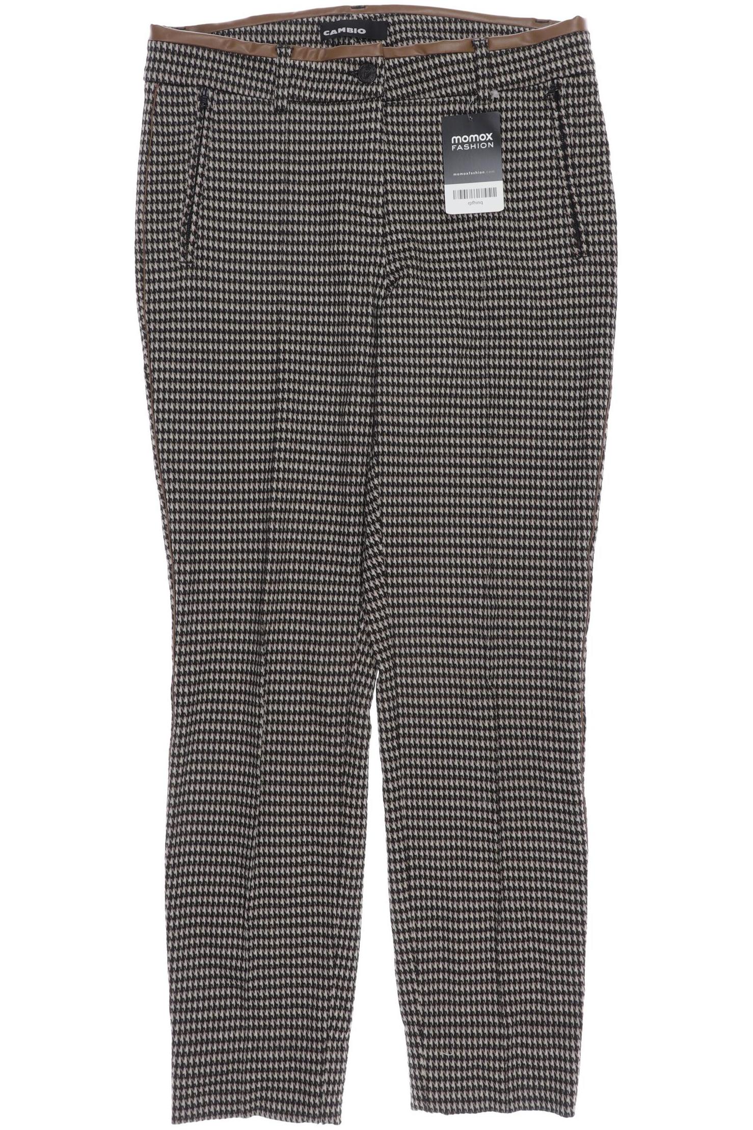 

Cambio Damen Stoffhose, braun, Gr. 31