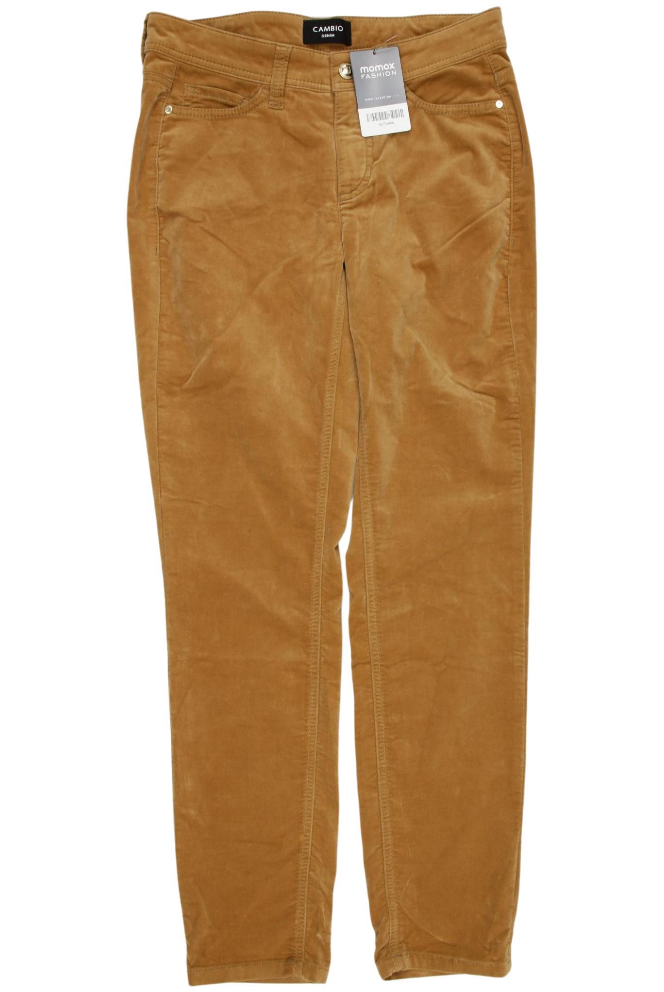 

Cambio Damen Stoffhose, beige, Gr. 34