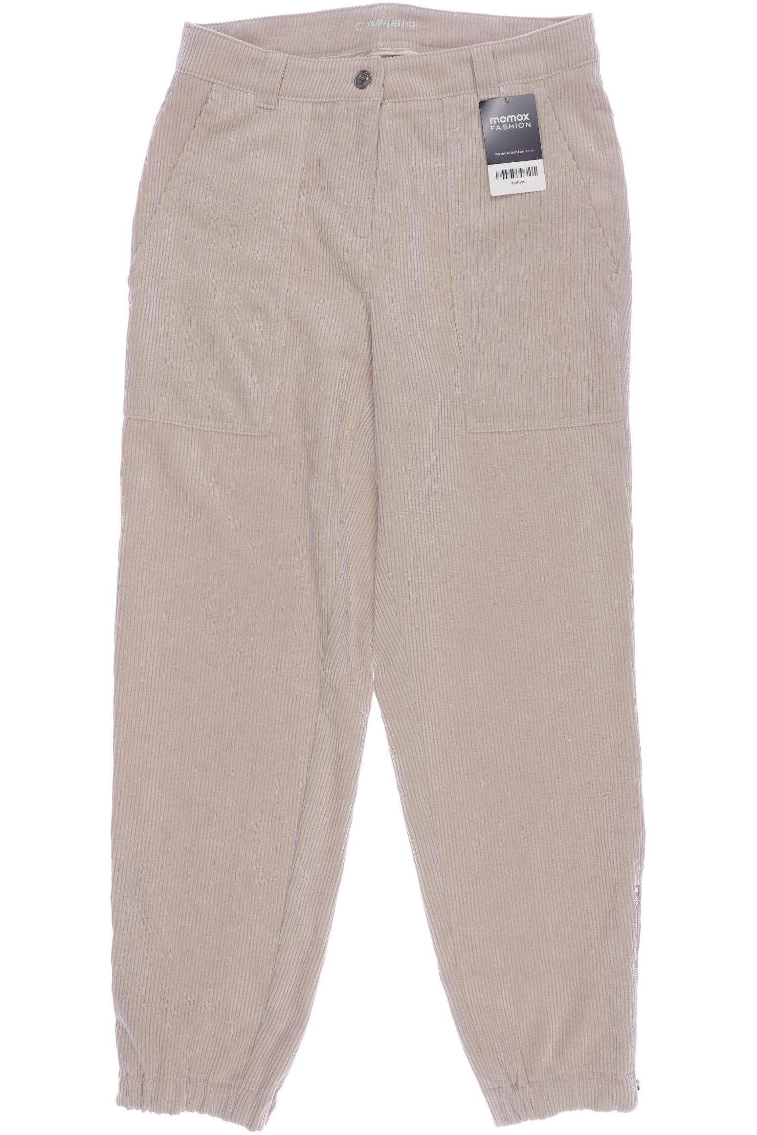 

Cambio Damen Stoffhose, beige, Gr. 34