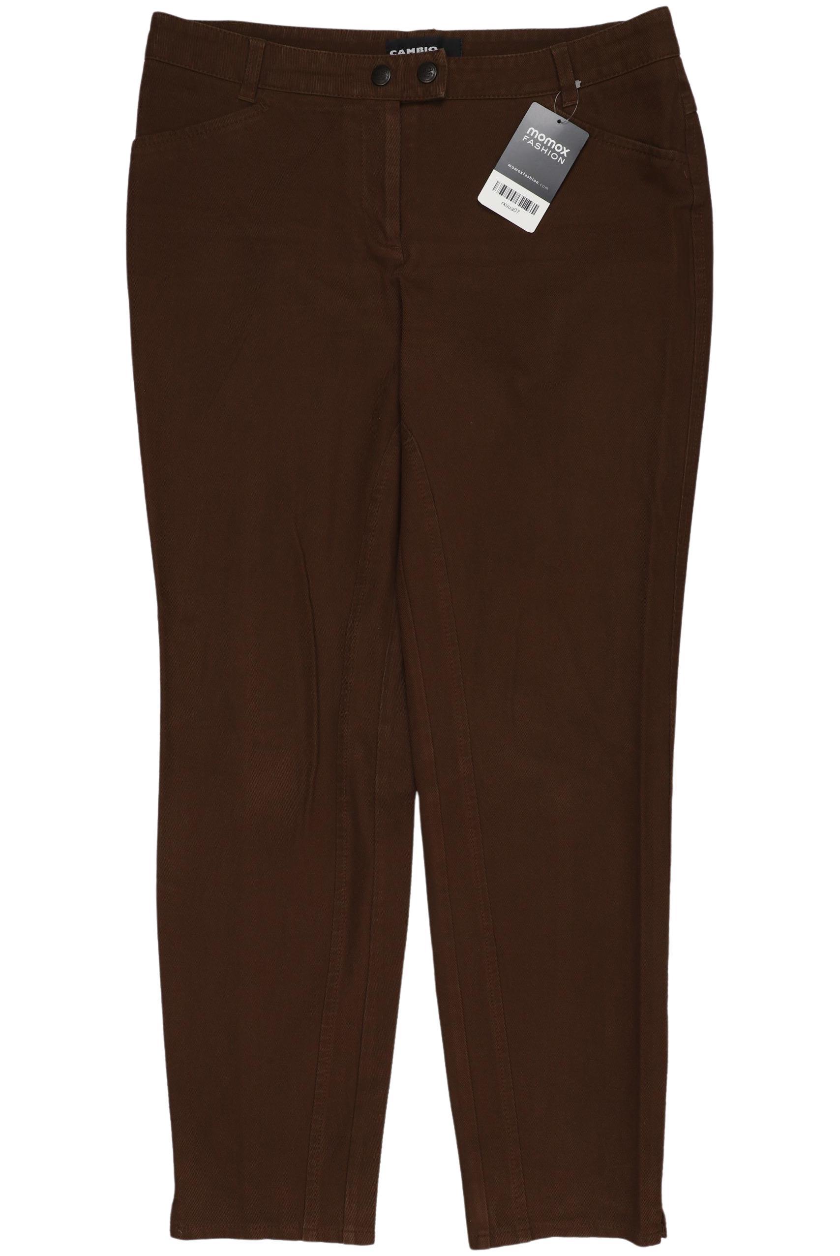 

Cambio Damen Stoffhose, braun, Gr. 38