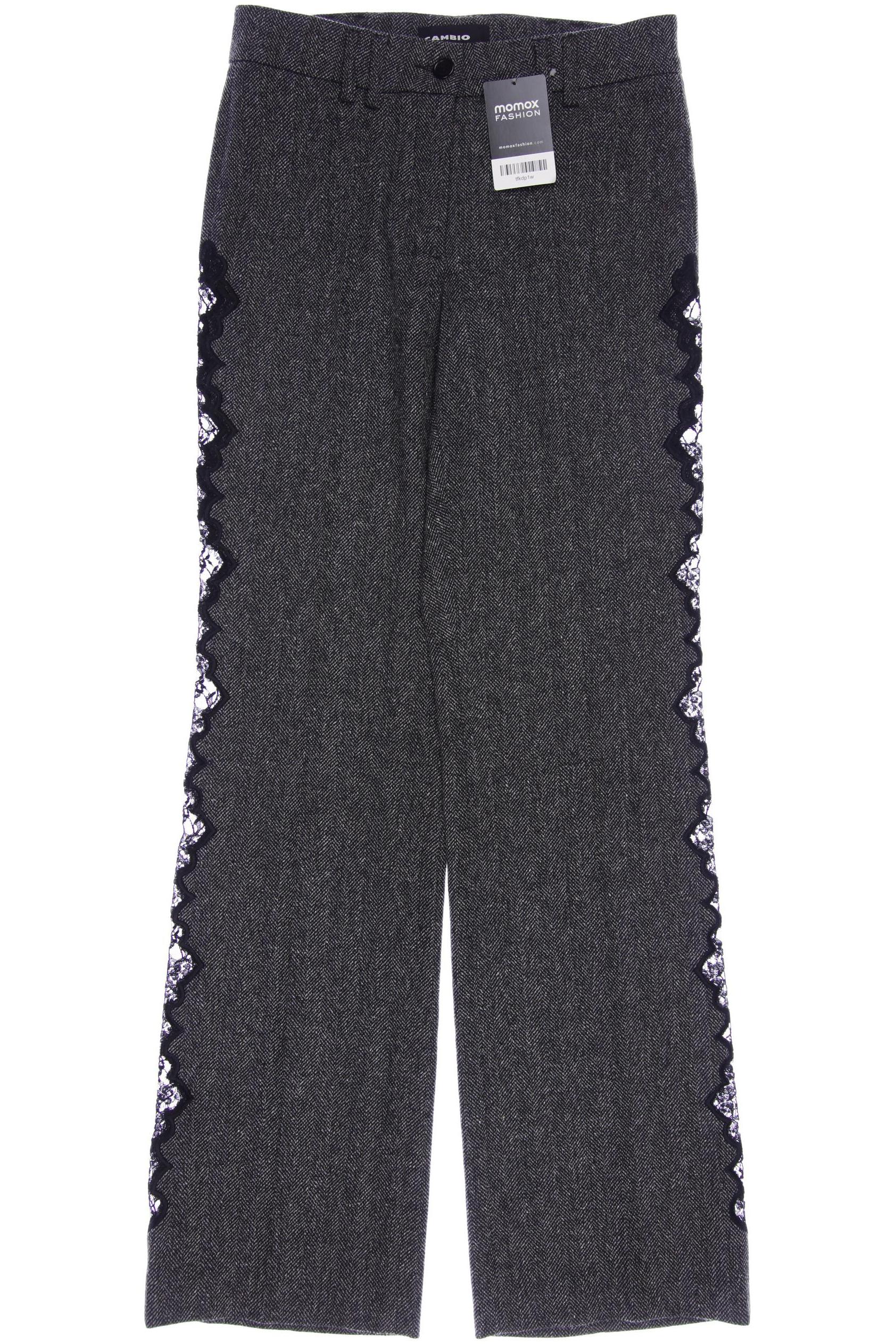 

Cambio Damen Stoffhose, grau, Gr. 34