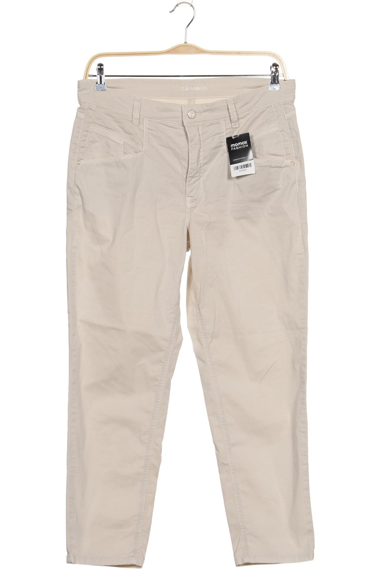 

Cambio Damen Stoffhose, cremeweiß, Gr. 35