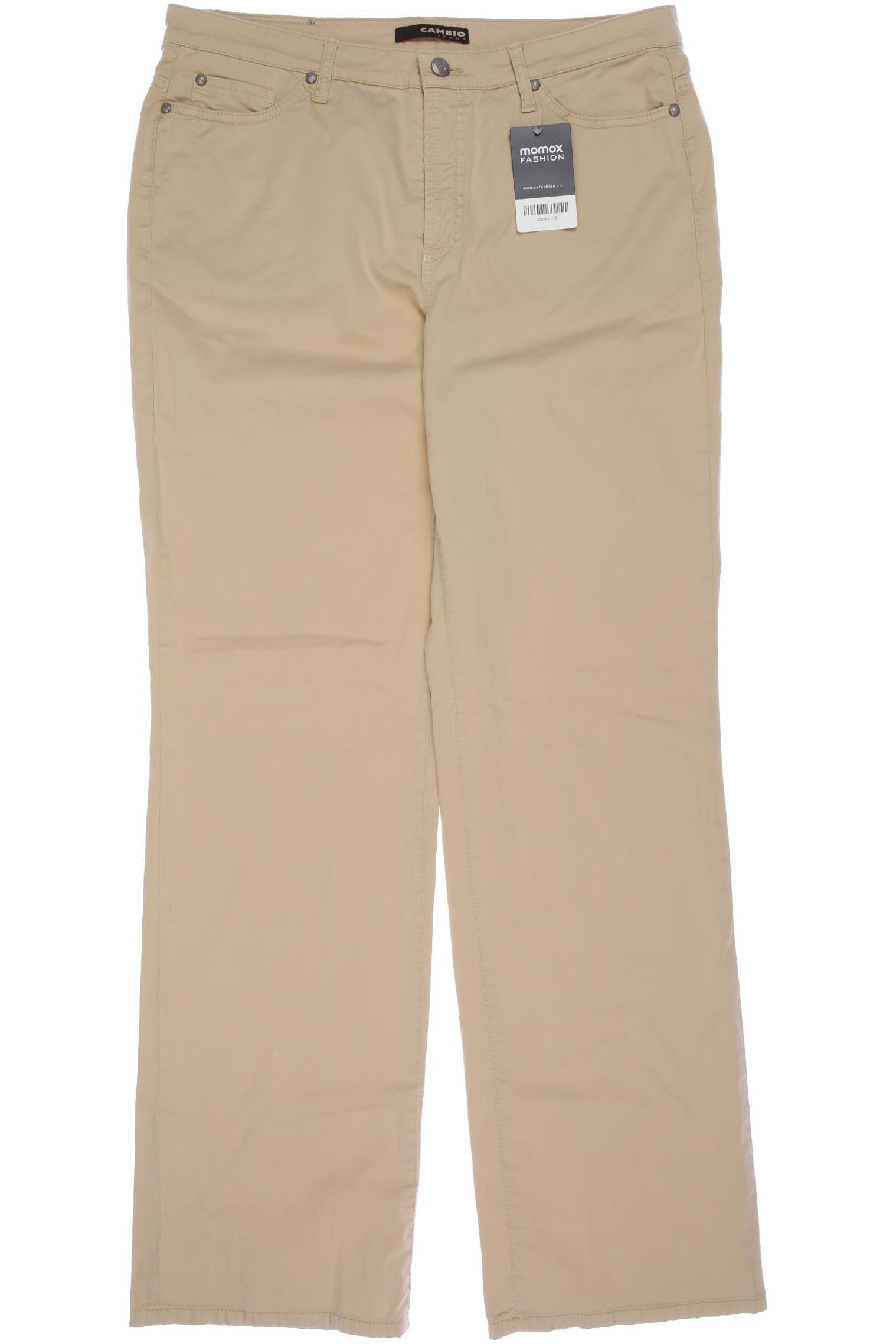 

Cambio Damen Stoffhose, beige, Gr. 46