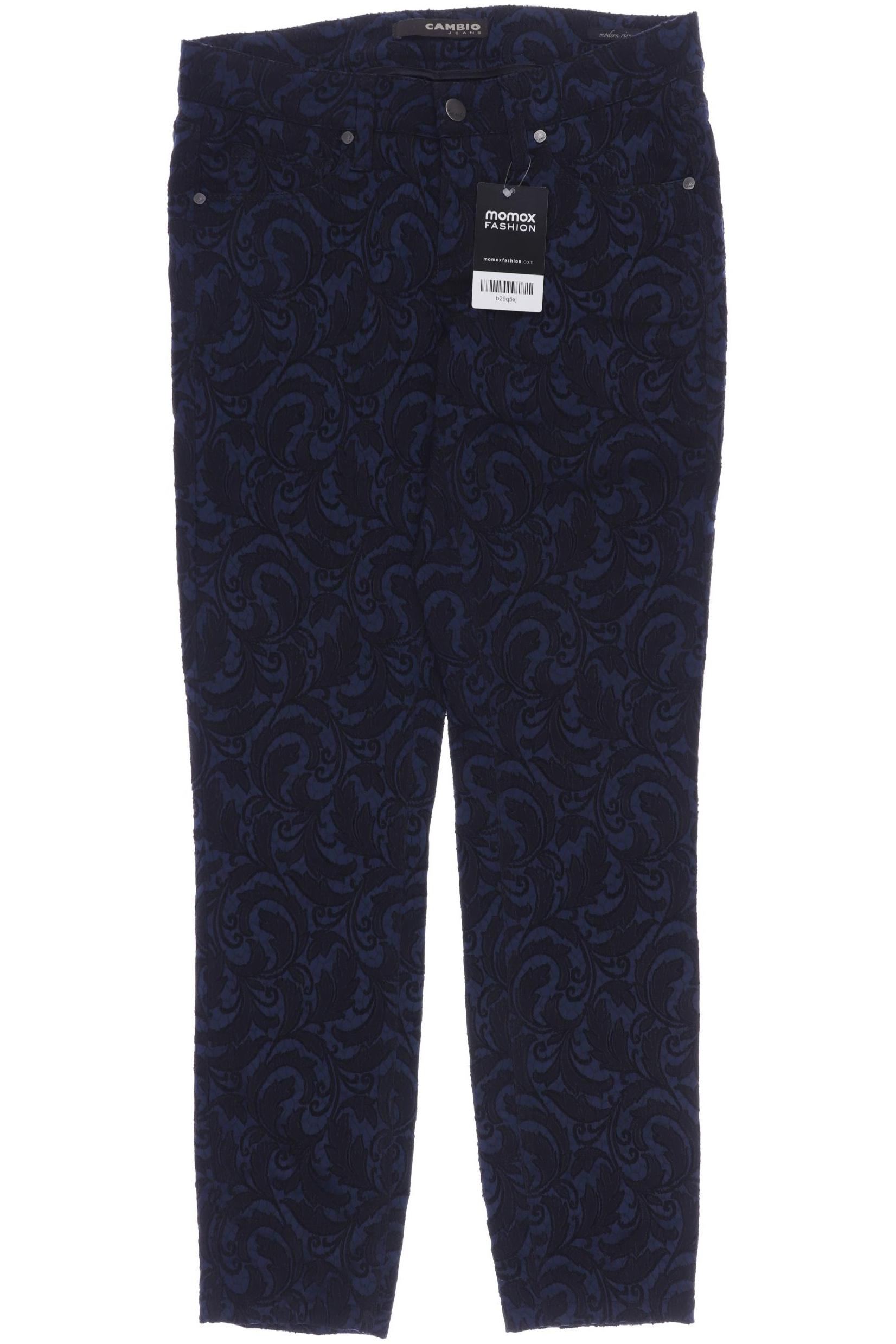 

Cambio Damen Stoffhose, marineblau, Gr. 34