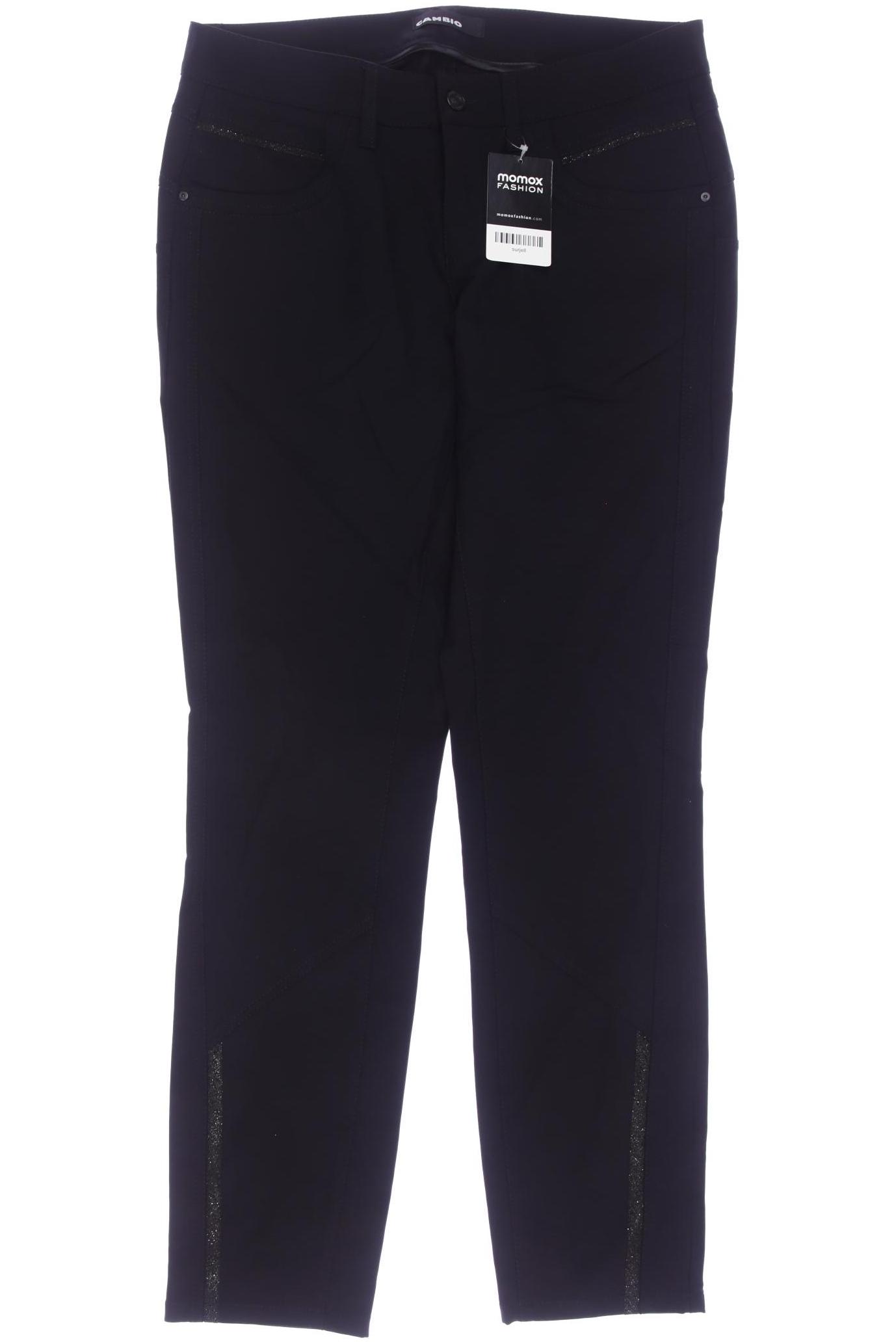 

Cambio Damen Stoffhose, schwarz, Gr. 40