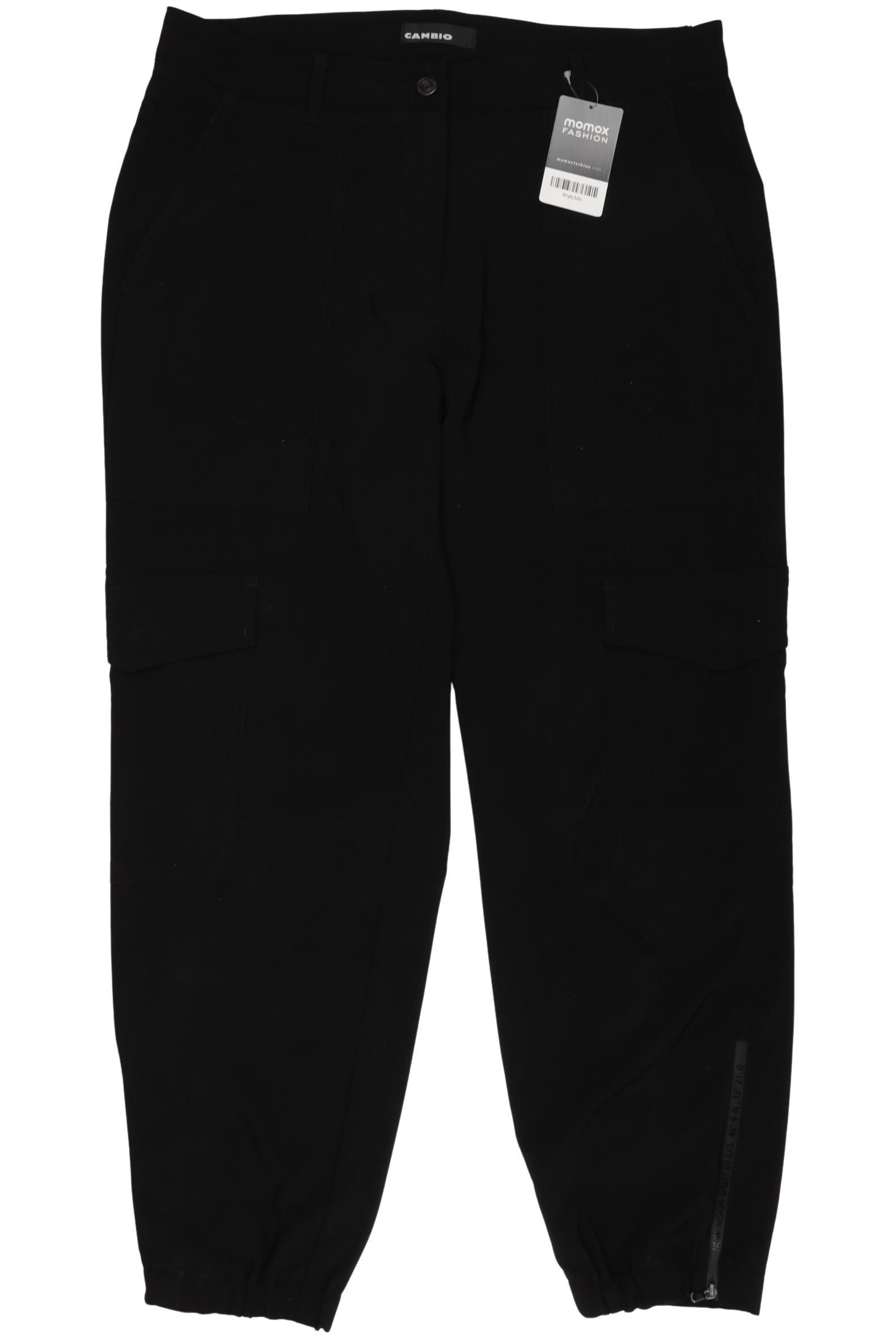 

Cambio Damen Stoffhose, schwarz, Gr. 35