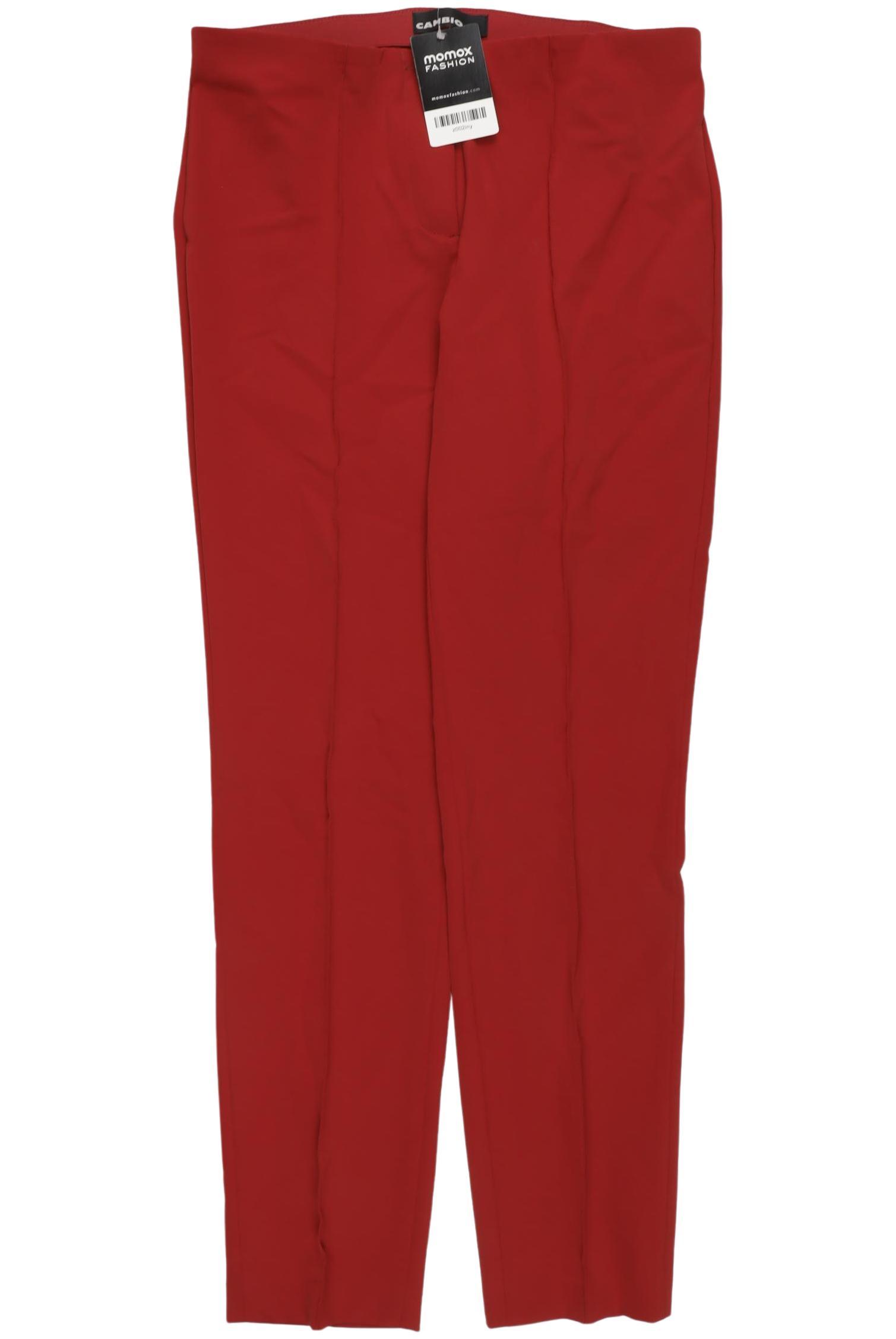 

Cambio Damen Stoffhose, rot, Gr. 38