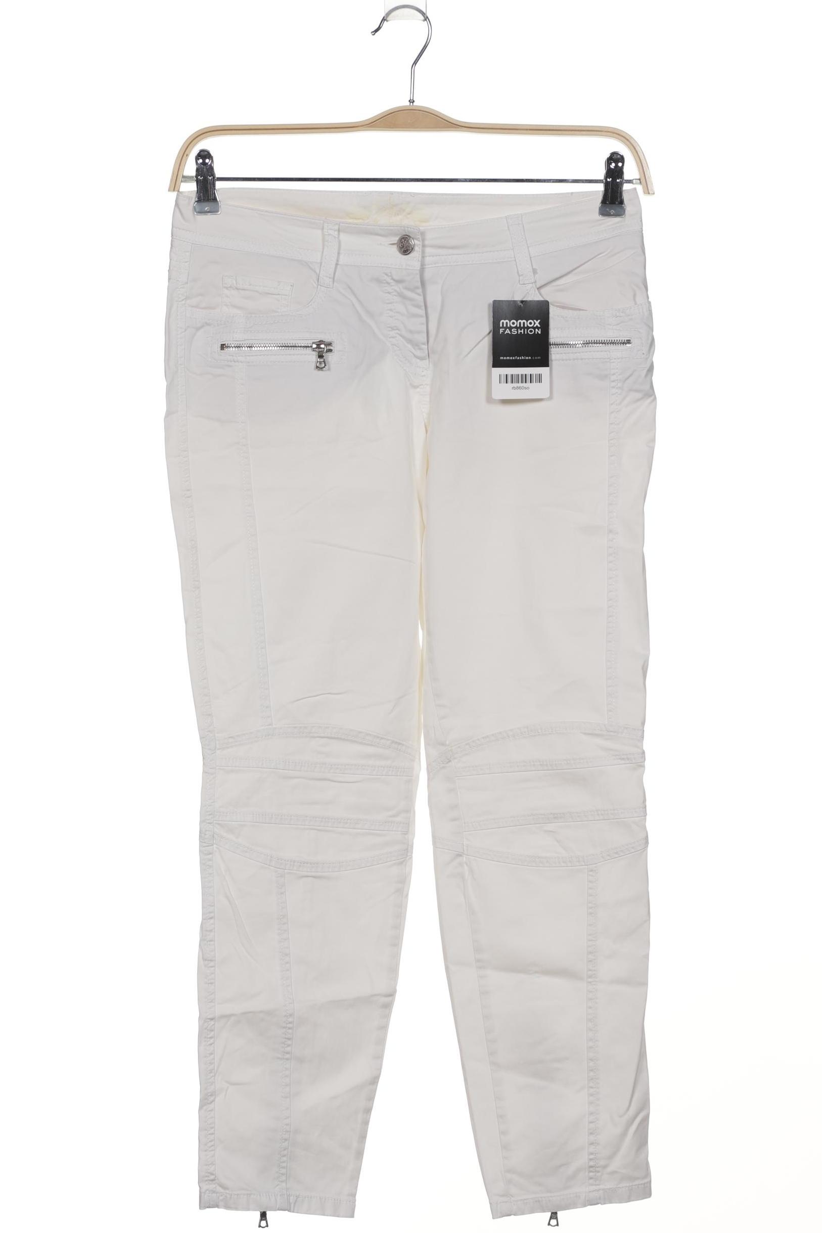 

Cambio Damen Stoffhose, weiß, Gr. 38