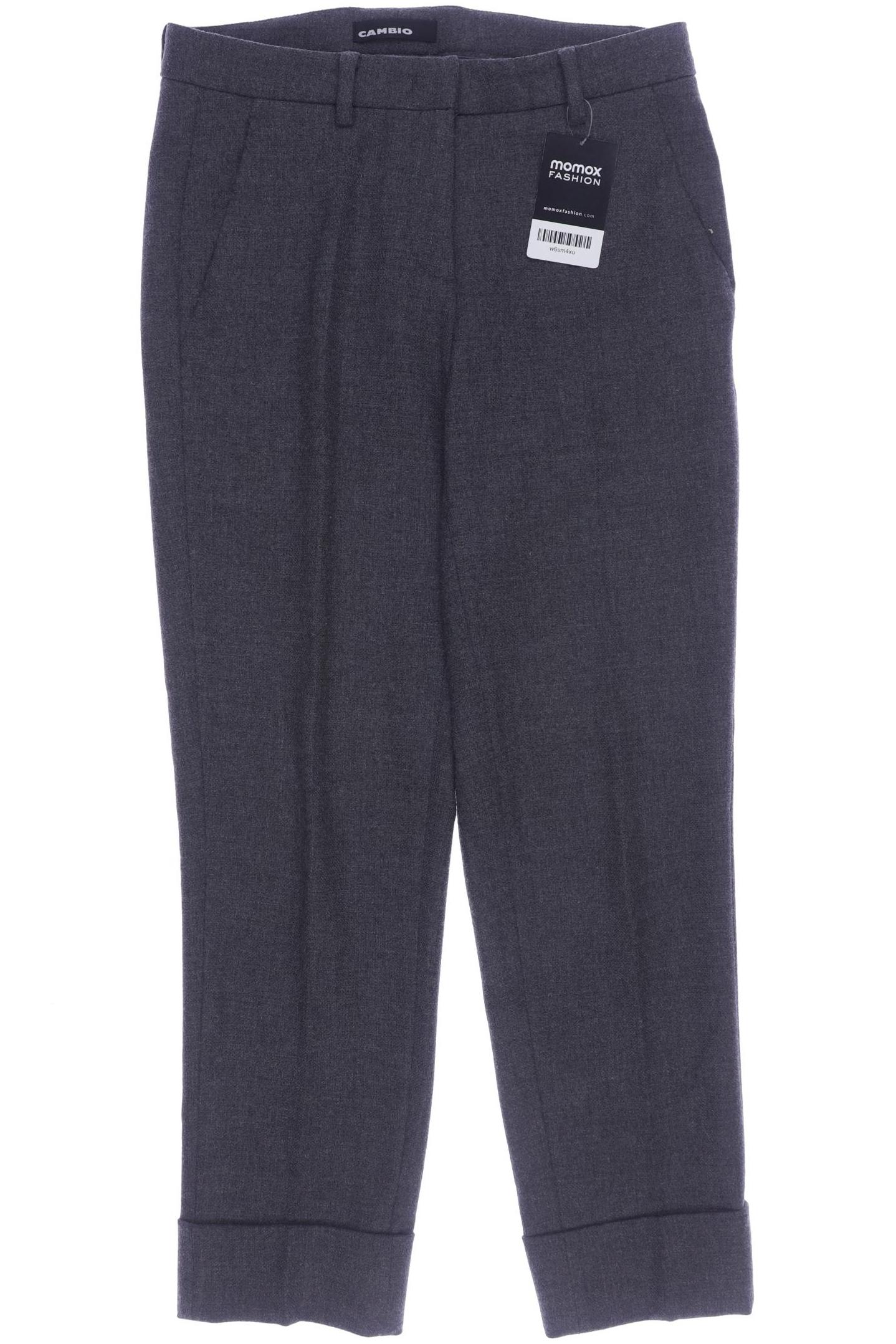 

Cambio Damen Stoffhose, grau, Gr. 32