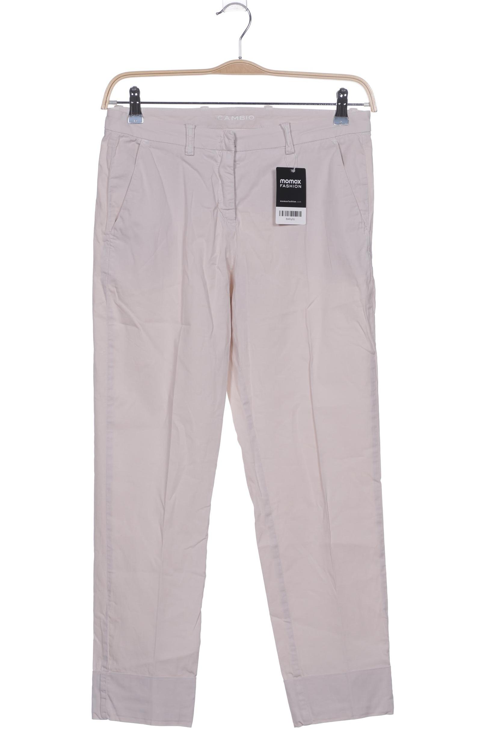 

Cambio Damen Stoffhose, cremeweiß, Gr. 36