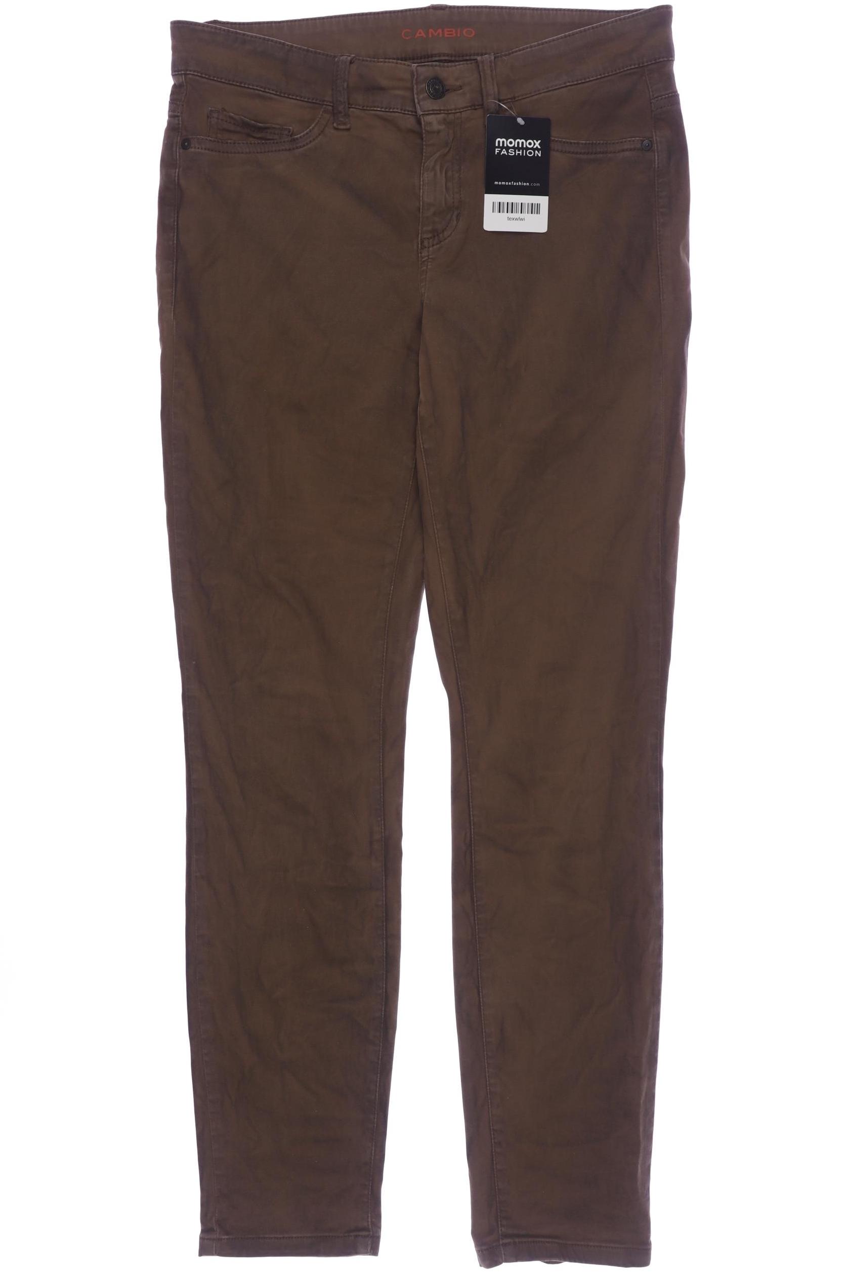 

Cambio Damen Stoffhose, braun, Gr. 38