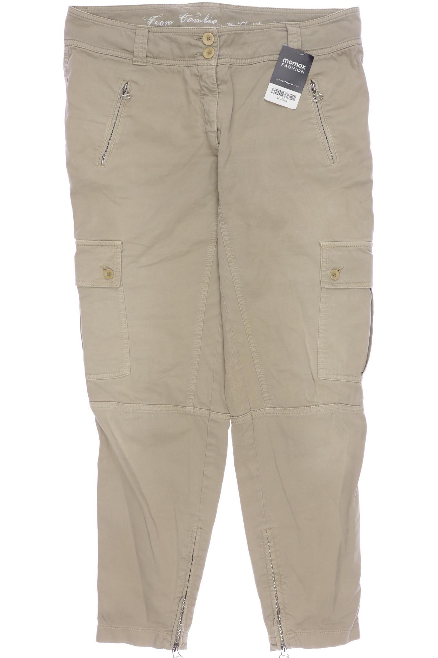 

Cambio Damen Stoffhose, beige, Gr. 40