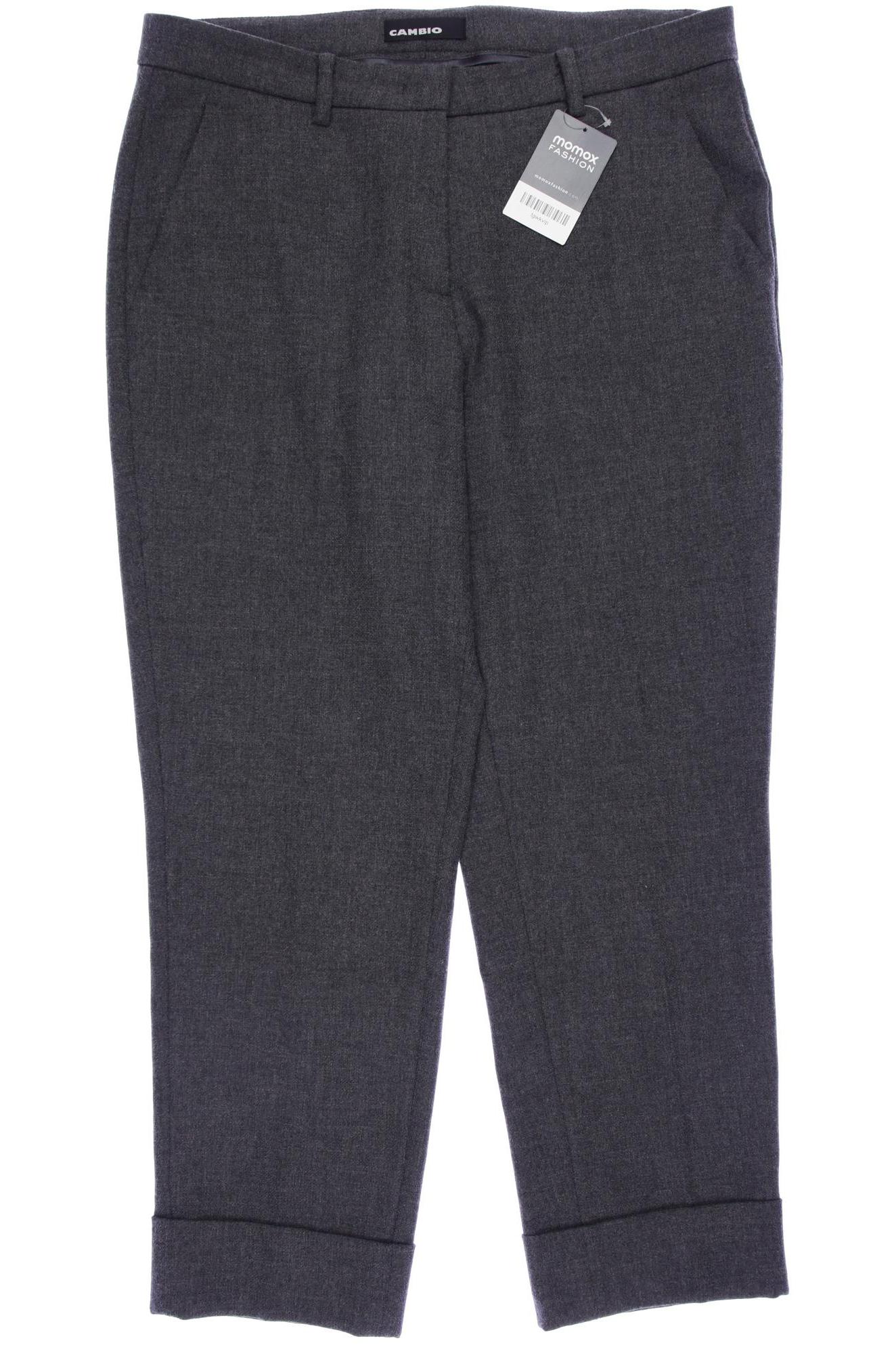 

Cambio Damen Stoffhose, grau, Gr. 40