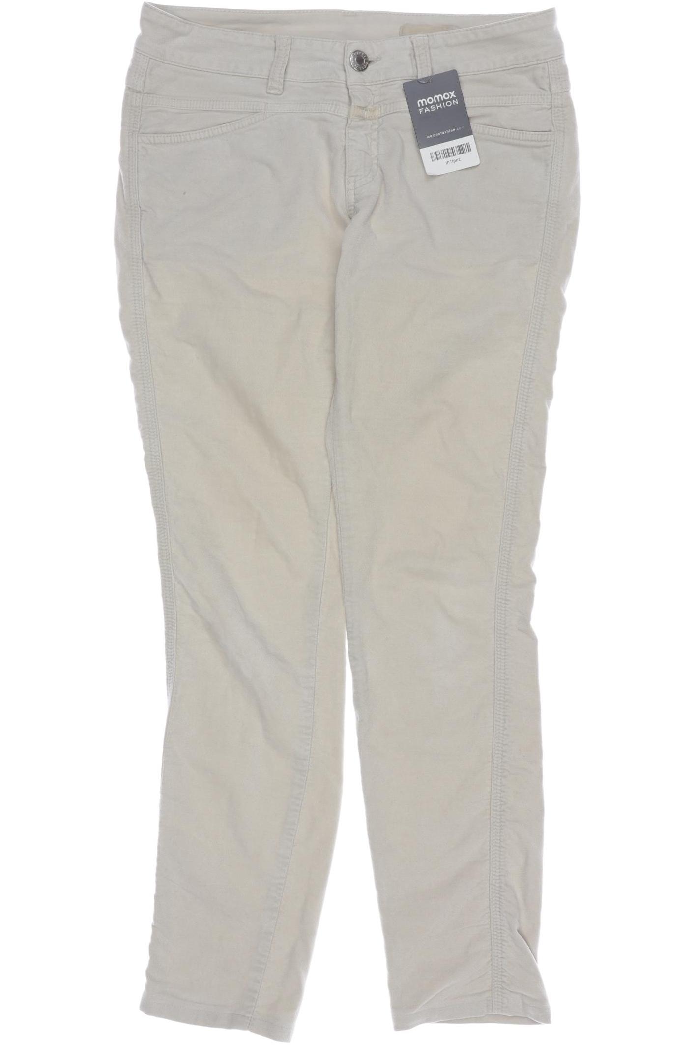 

Cambio Damen Stoffhose, cremeweiß, Gr. 27