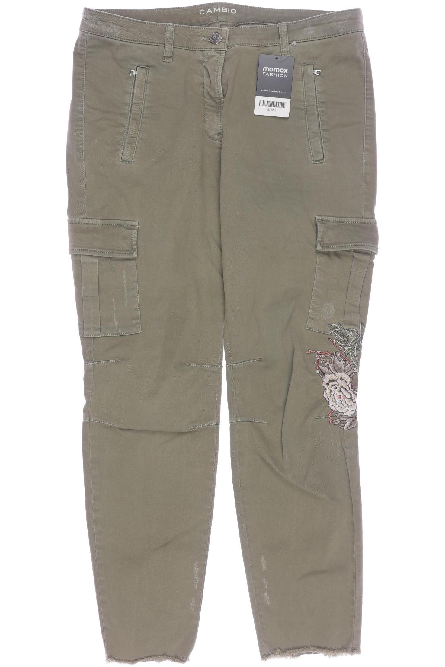 

Cambio Damen Stoffhose, grün, Gr. 40