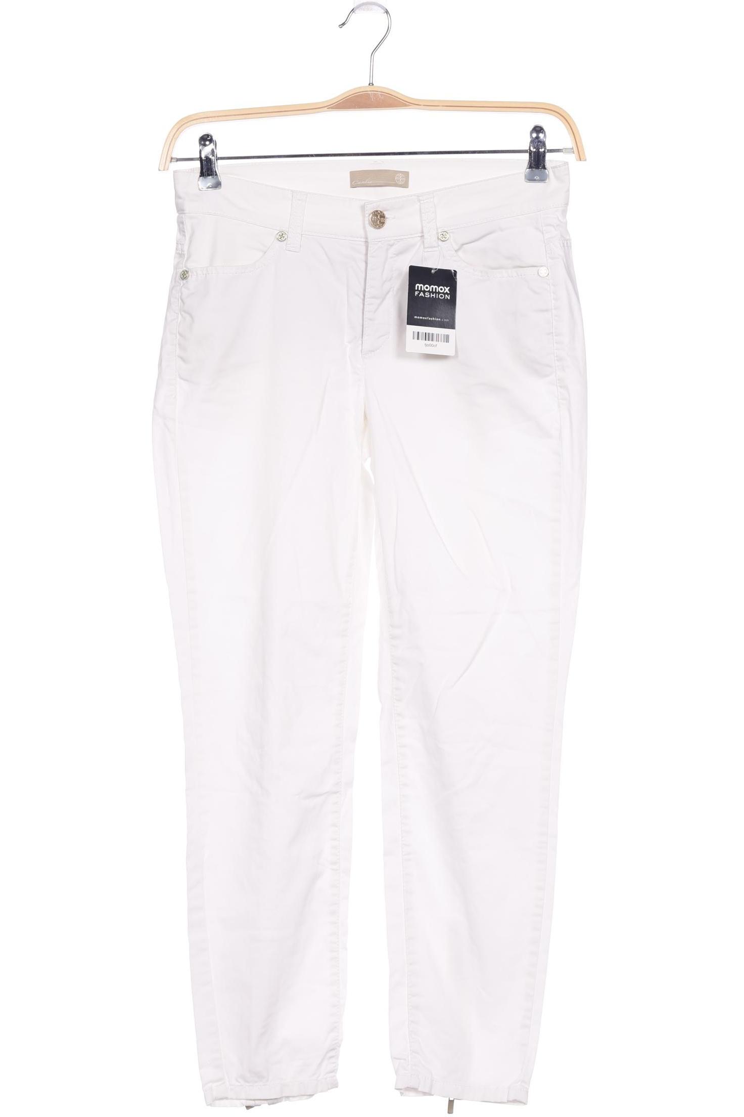 

Cambio Damen Stoffhose, weiß, Gr. 36