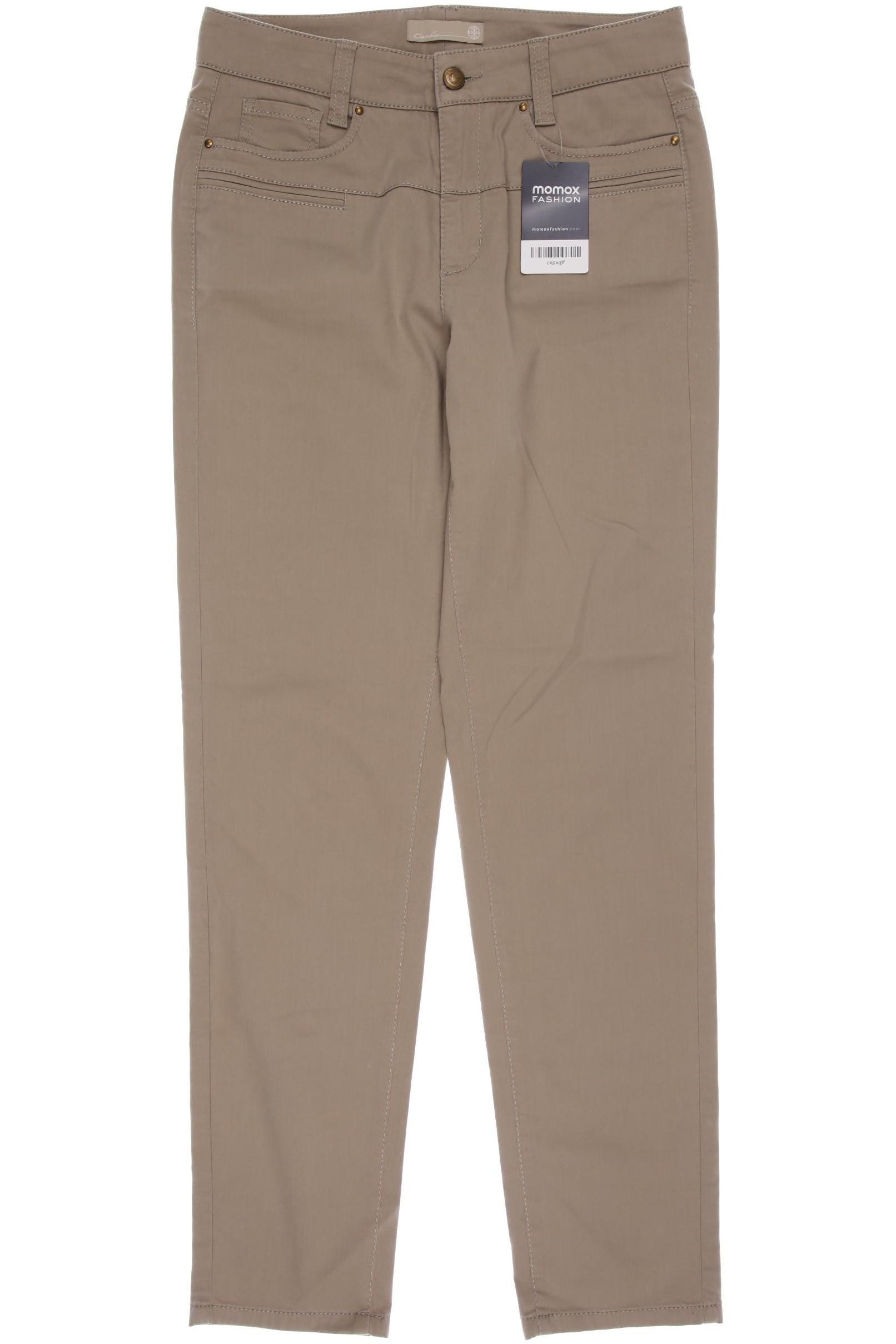 

Cambio Damen Stoffhose, beige, Gr. 34