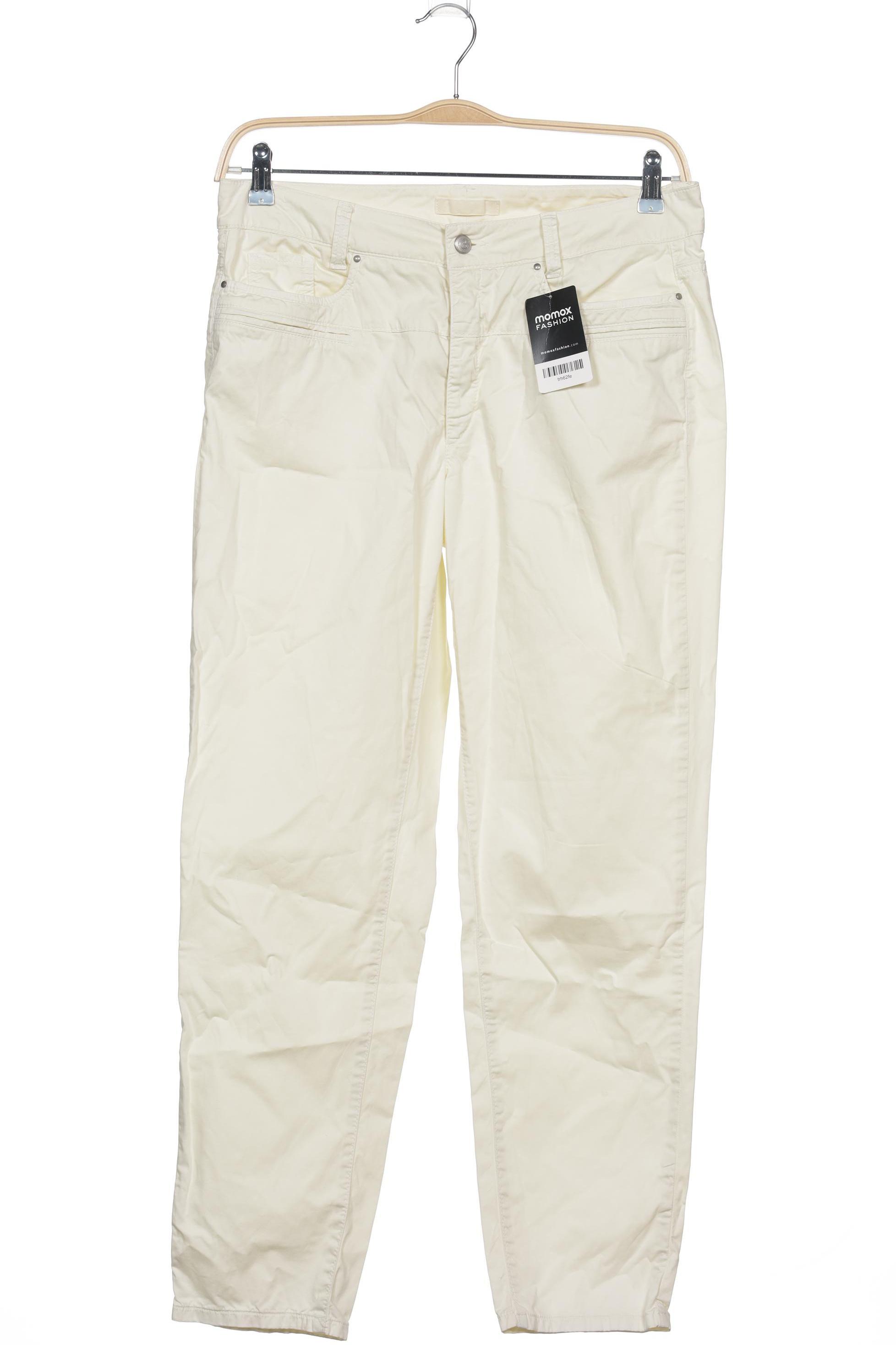 

Cambio Damen Stoffhose, cremeweiß, Gr. 42