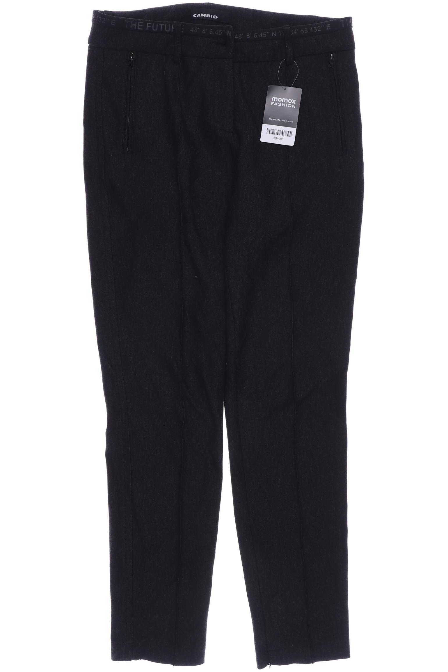 

Cambio Damen Stoffhose, grau, Gr. 38